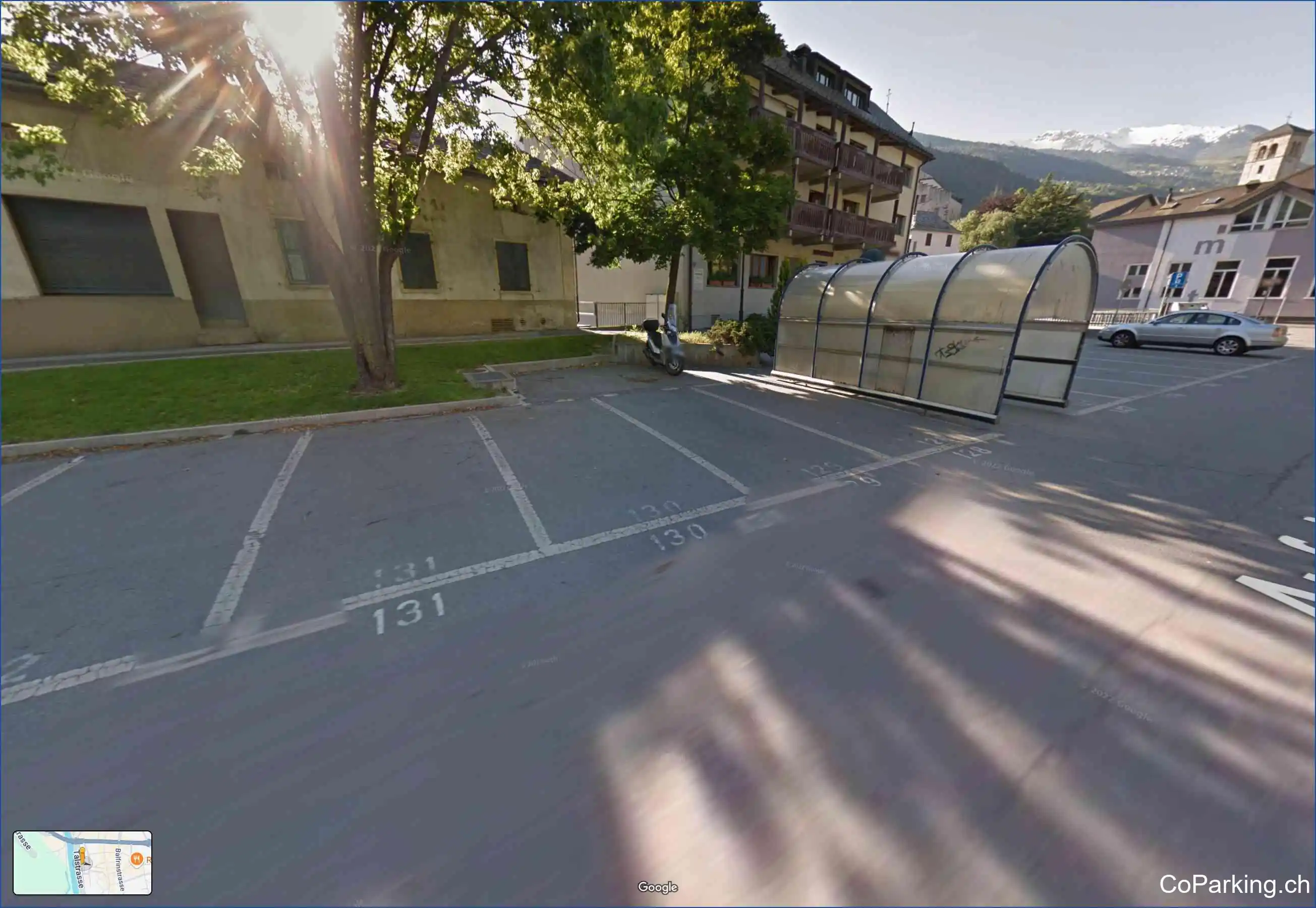 Parkhaus Müra (alter Migros), Sagematte, Visp, 3930