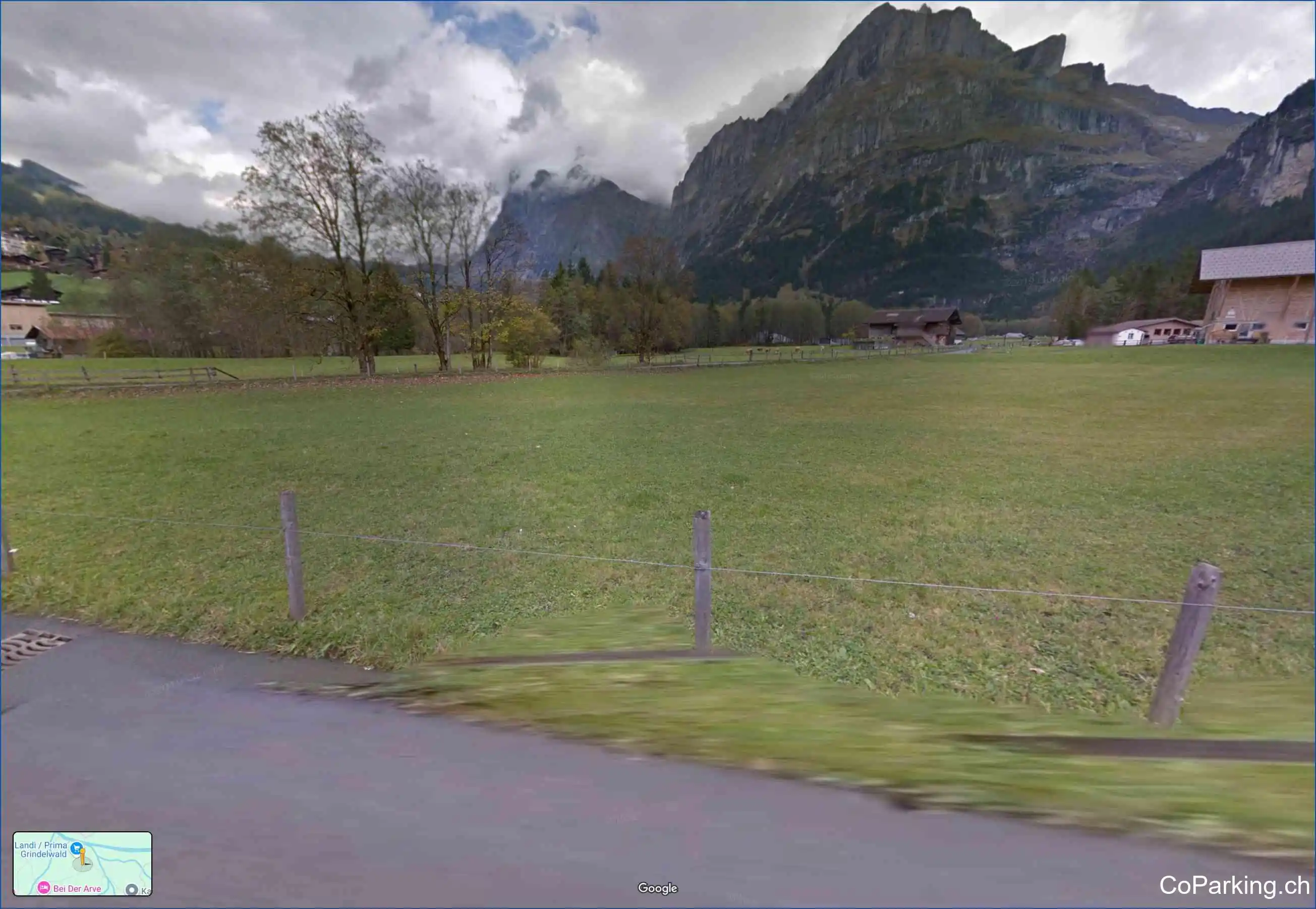 Parking Landi/Prima, Wärgistalstrasse, Grindelwald, 3818