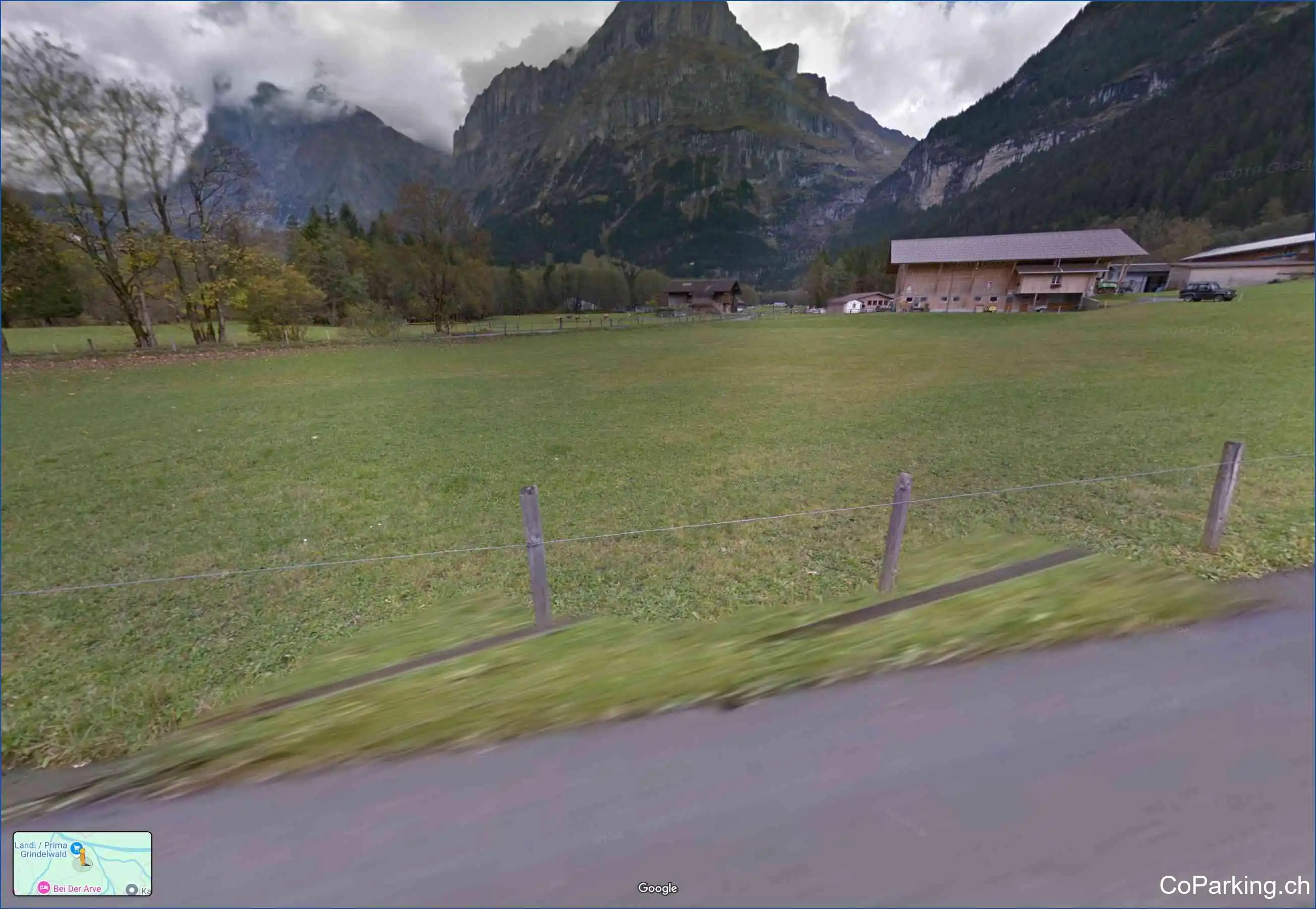 Parking Landi/Prima, Wärgistalstrasse, Grindelwald, 3818