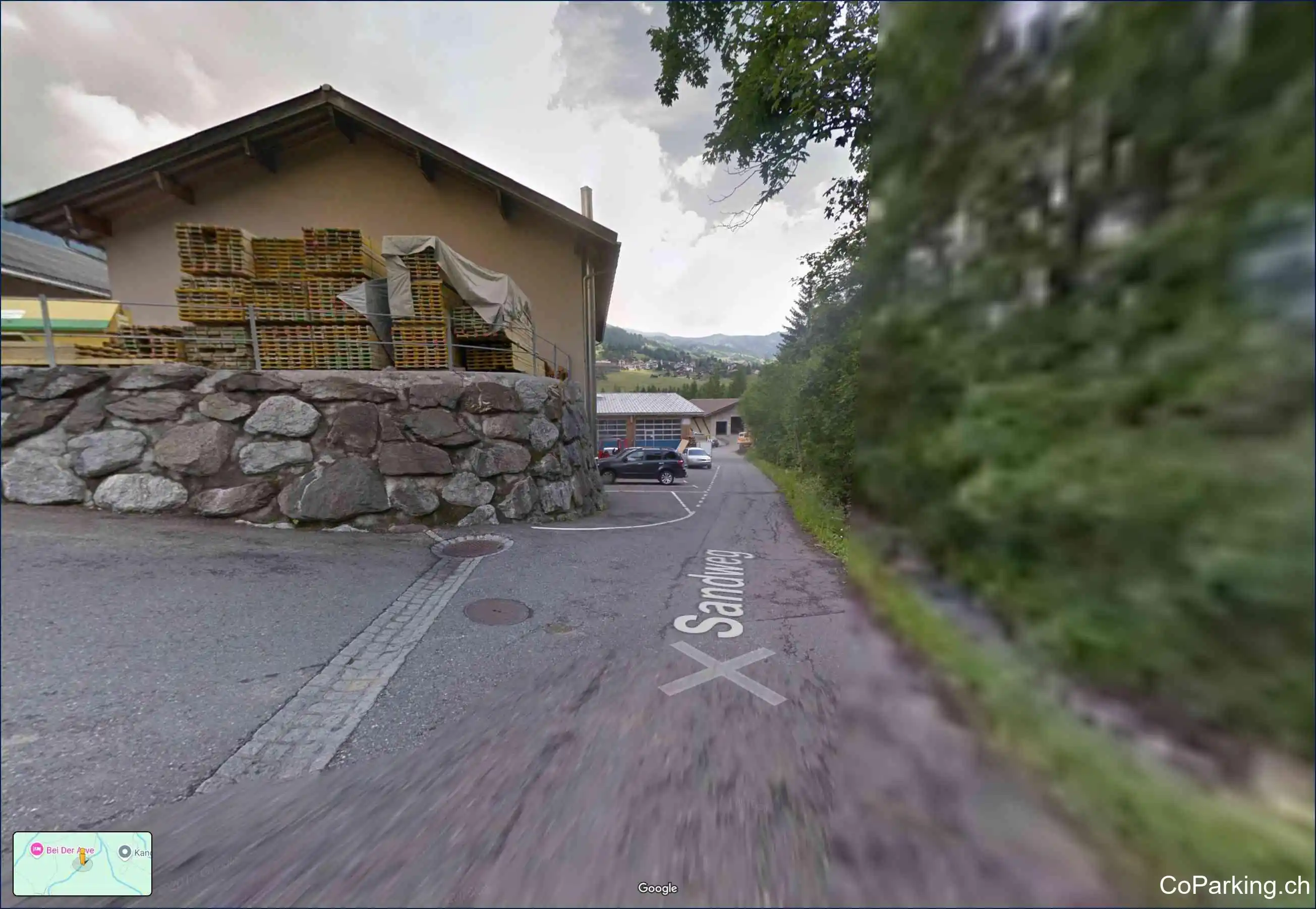 Parking Sandweg, Sandweg, Grindelwald, 3818