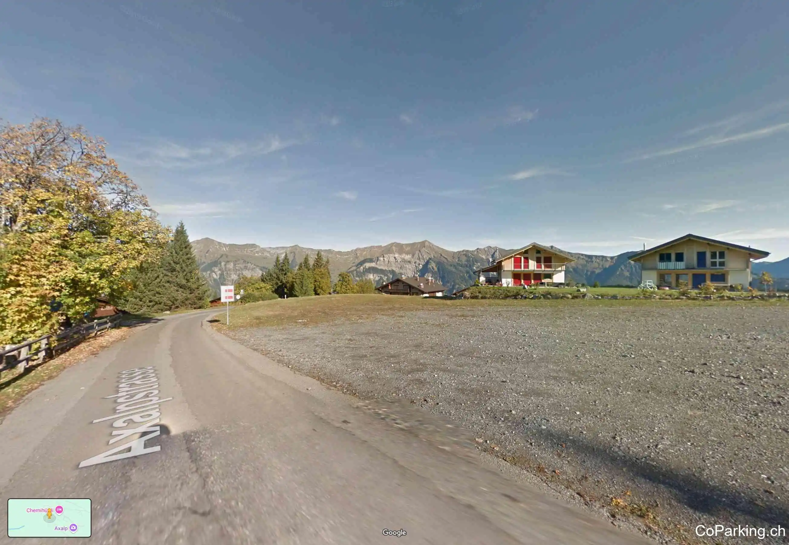 Parking Axalpstrasse, Axalpstrasse, Axalp, 3855