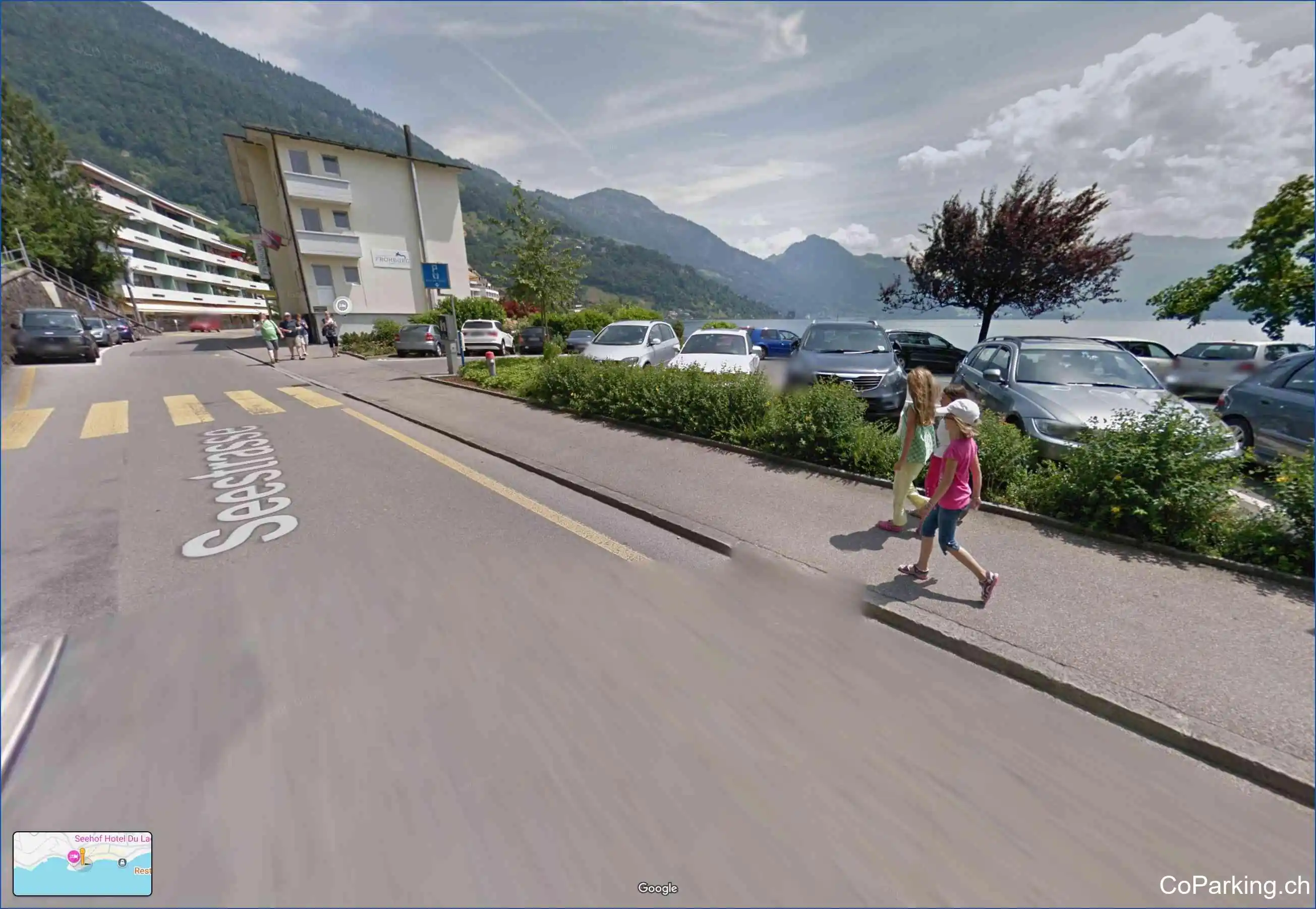 Parking Seestr., Seestrasse, Weggis, 6353
