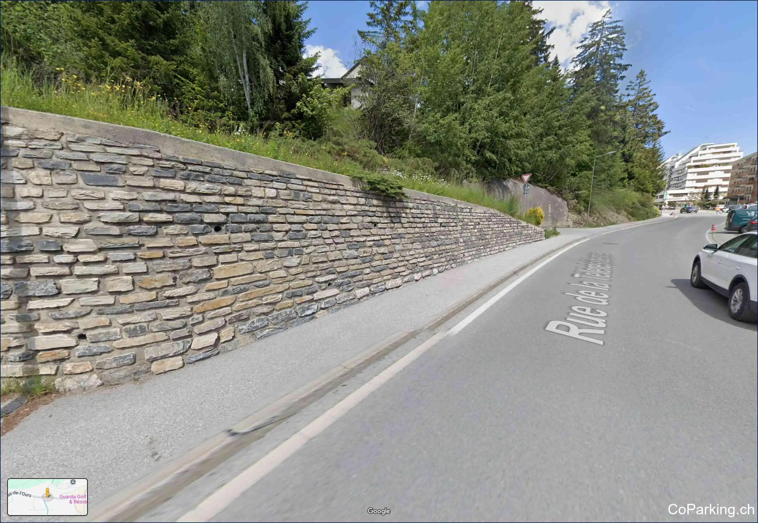 Parking Rue du Pas de l'Ours, Rue du Pas de l'Ours, Crans-Montana, 3963