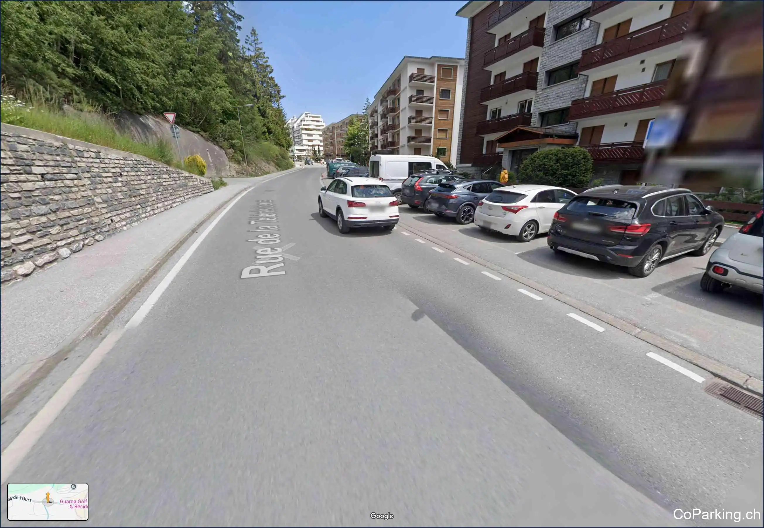 Parking Rue du Pas de l'Ours, Rue du Pas de l'Ours, Crans-Montana, 3963