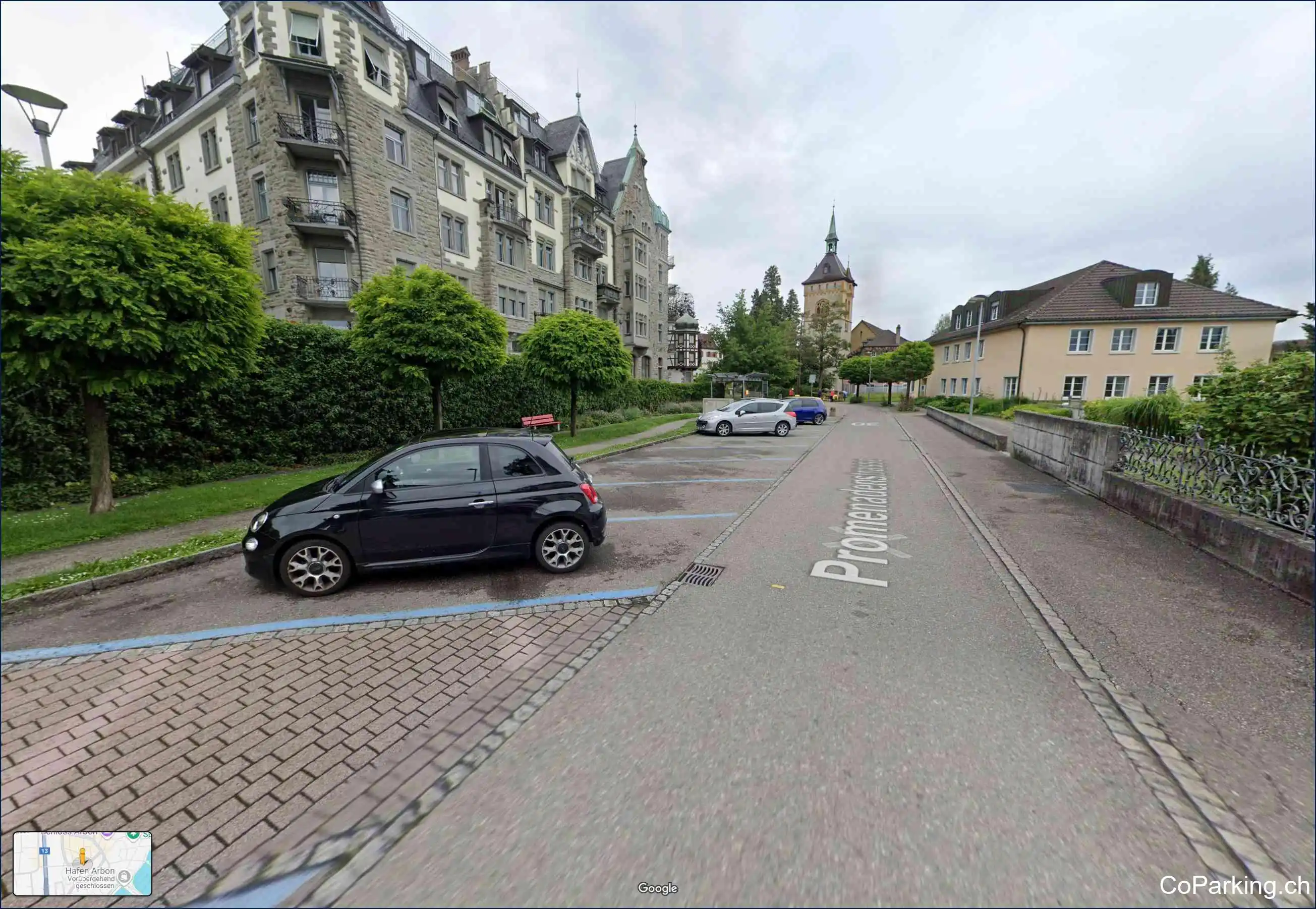 Parking Kirchgemeindehaus, Promenadenstrasse, Arbon, 9320