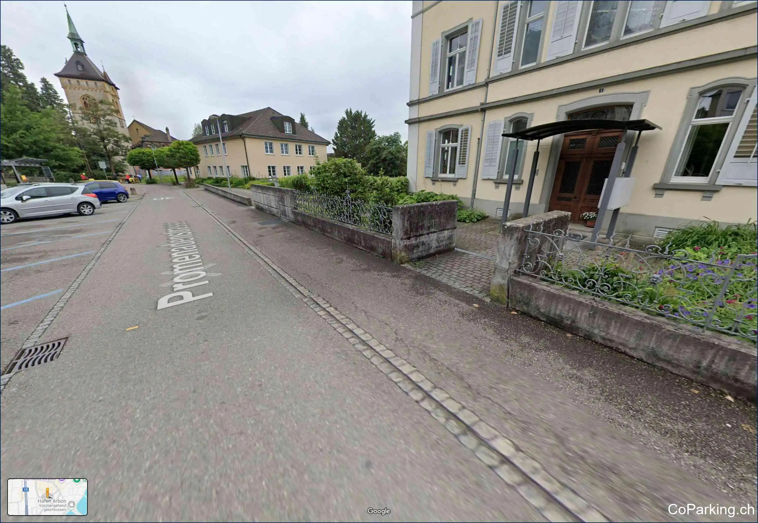 Parking Kirchgemeindehaus, Promenadenstrasse, Arbon, 9320