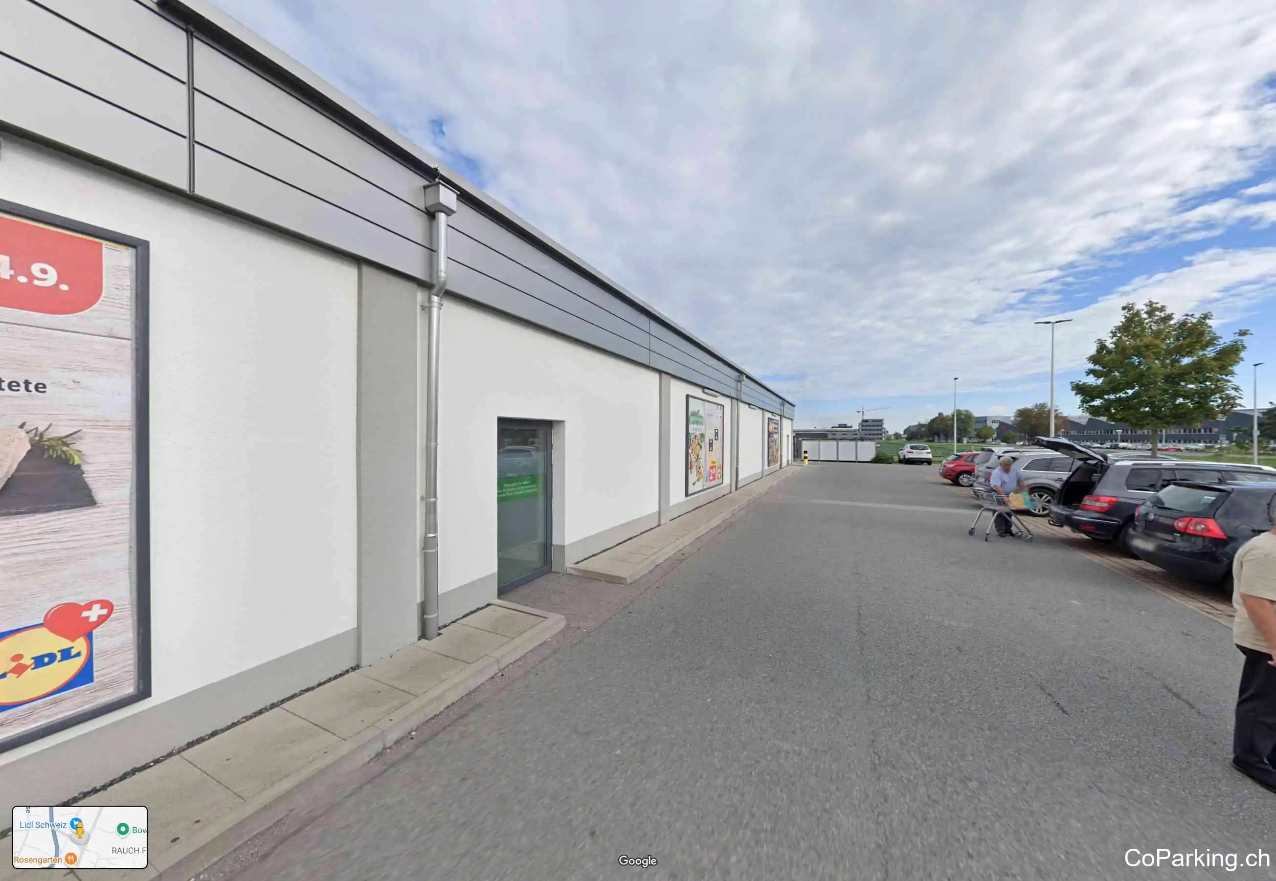 Parking LIDL Widnau
