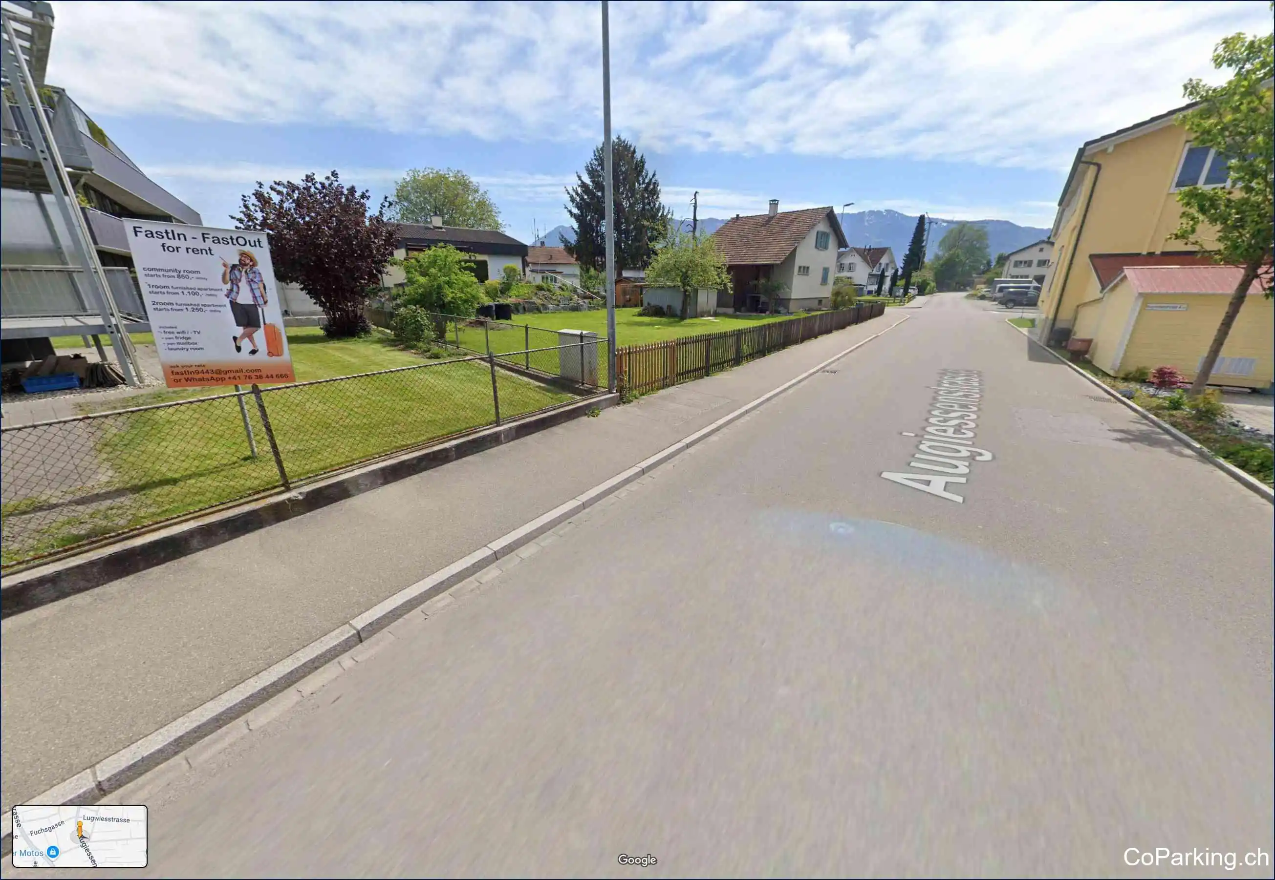 Parking Augiessenstr., Augiessenstrasse, Widnau, 9443