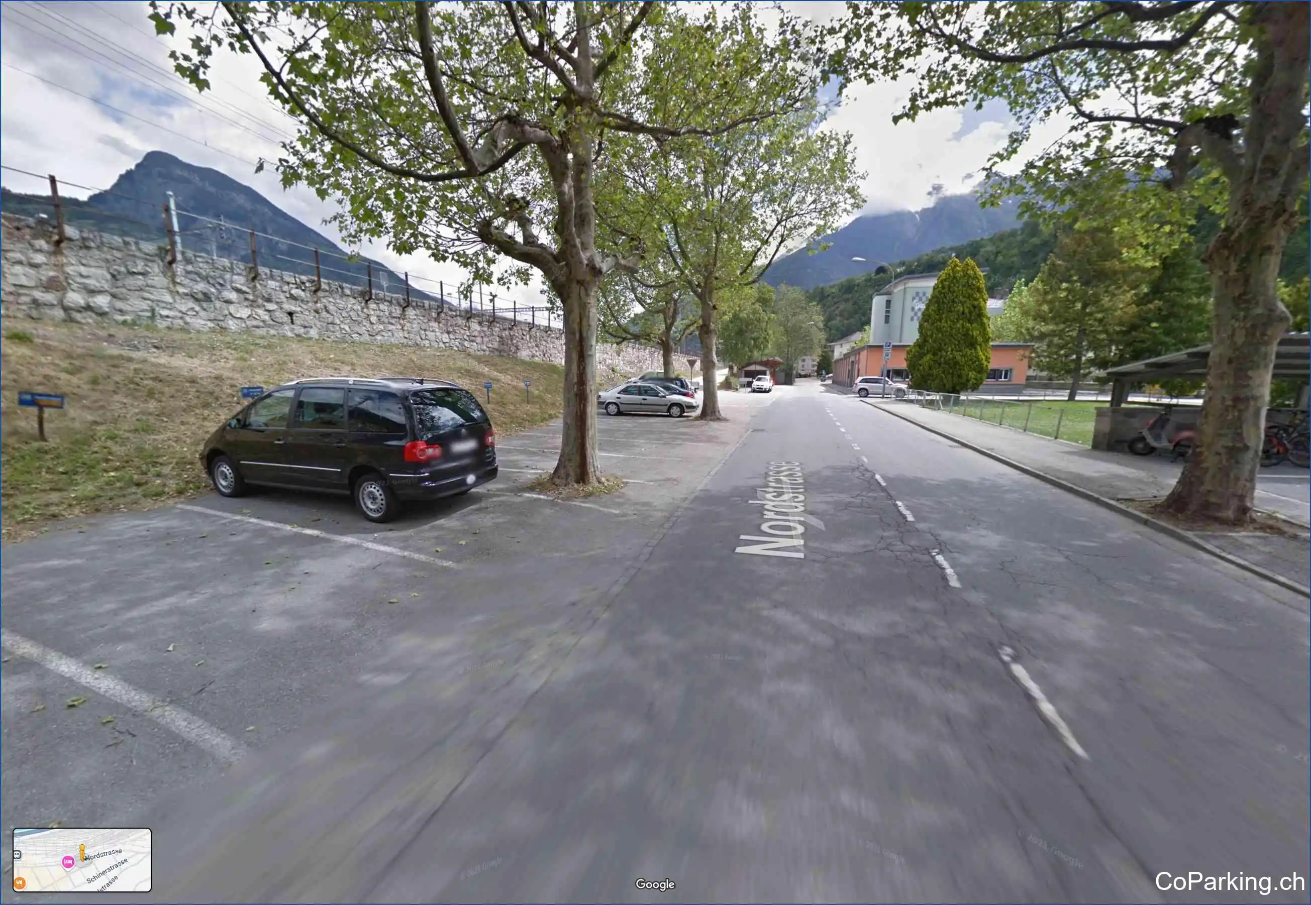 Parking Tunnelstr., , Brig, 3900