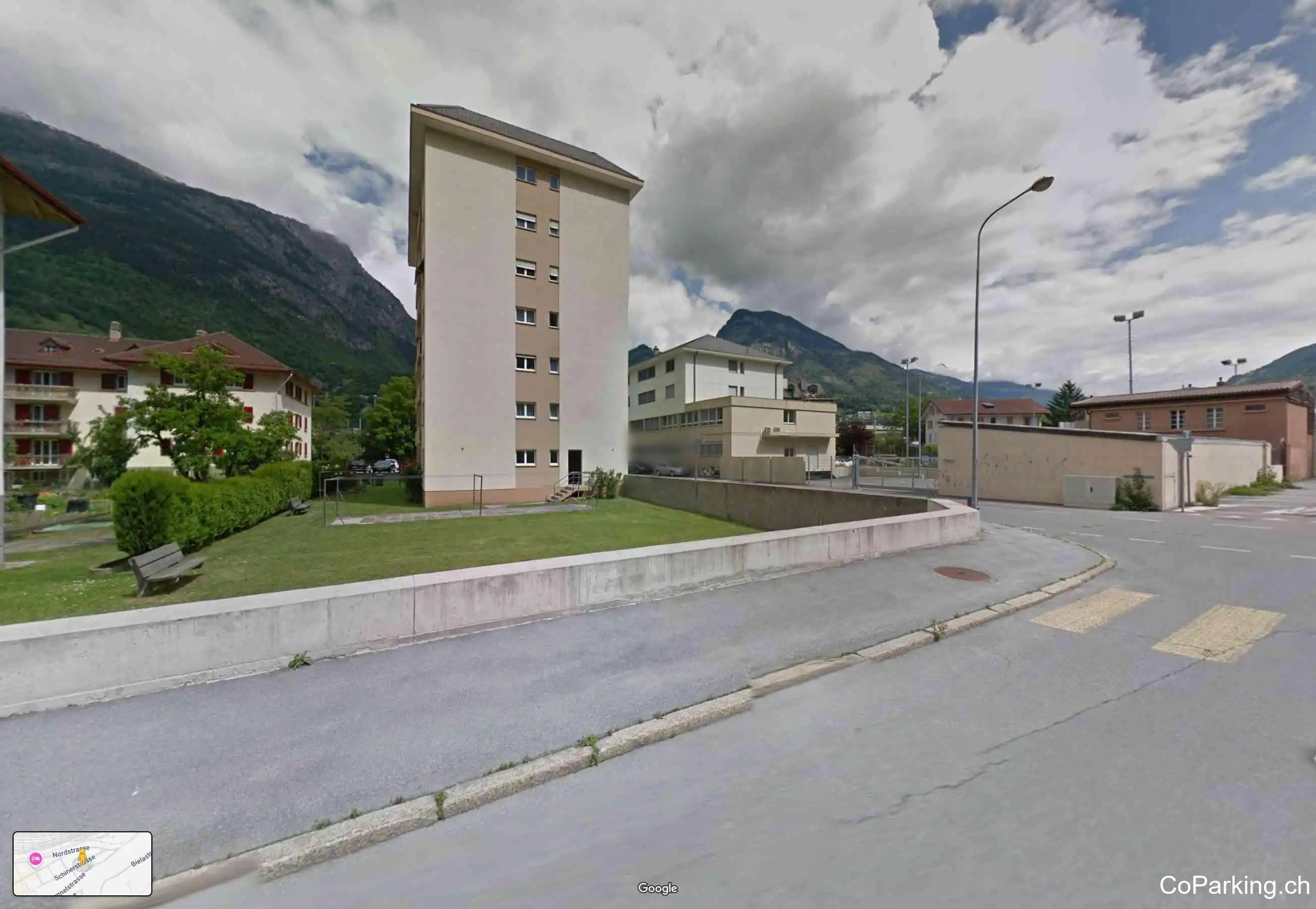 Parking Schinerstr., , Brig, 3900