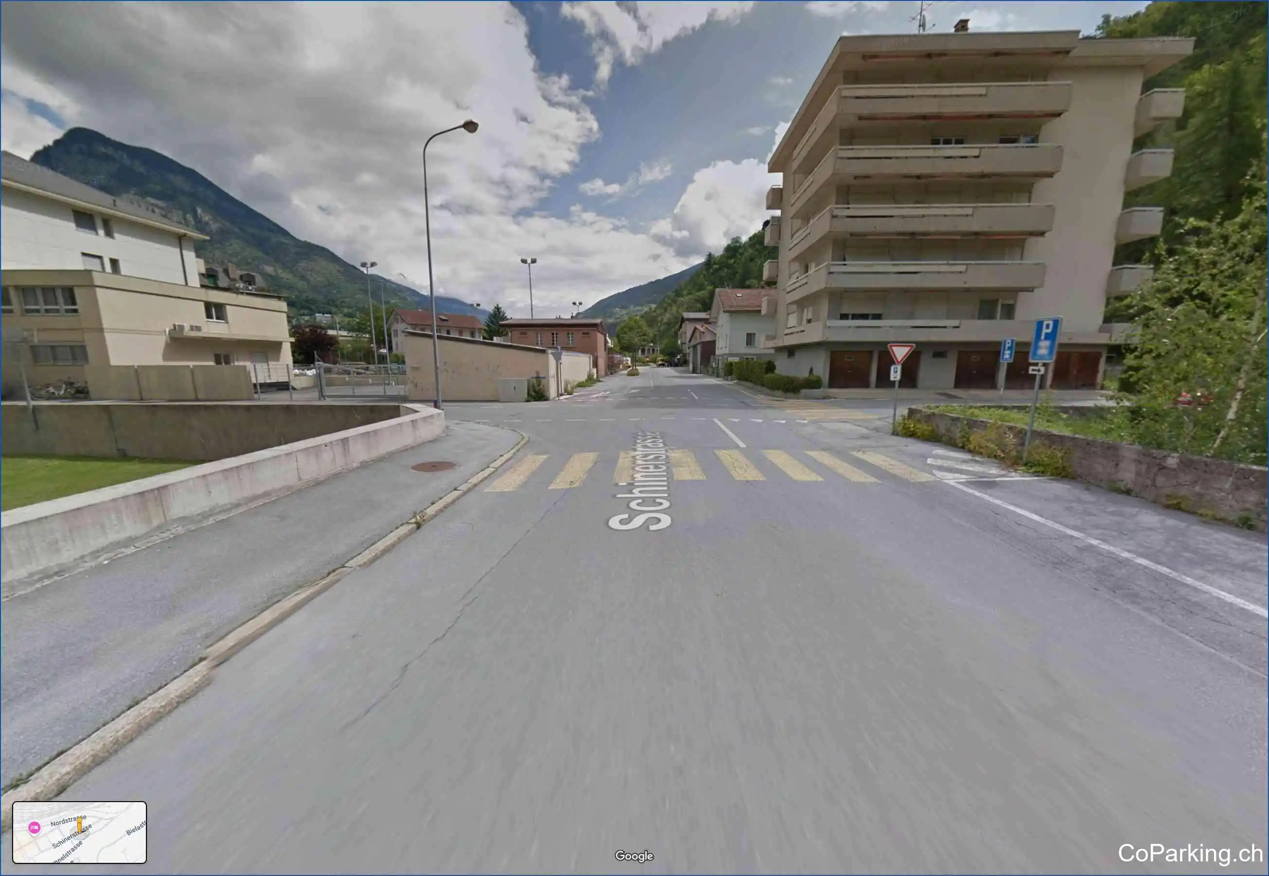 Parking Schinerstr., , Brig, 3900