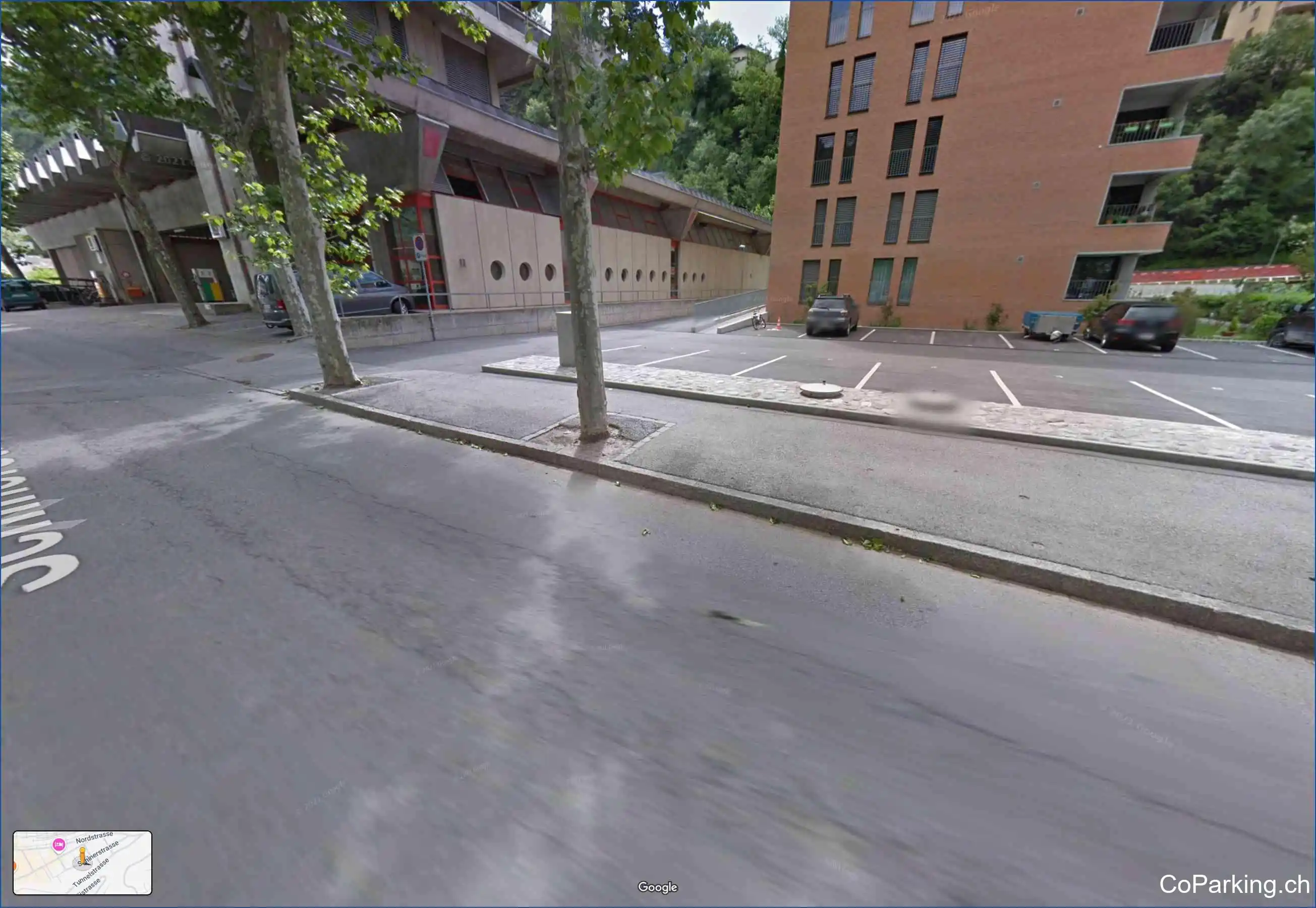 Parking Schinerstr., Schinerstrasse, Brig, 3900