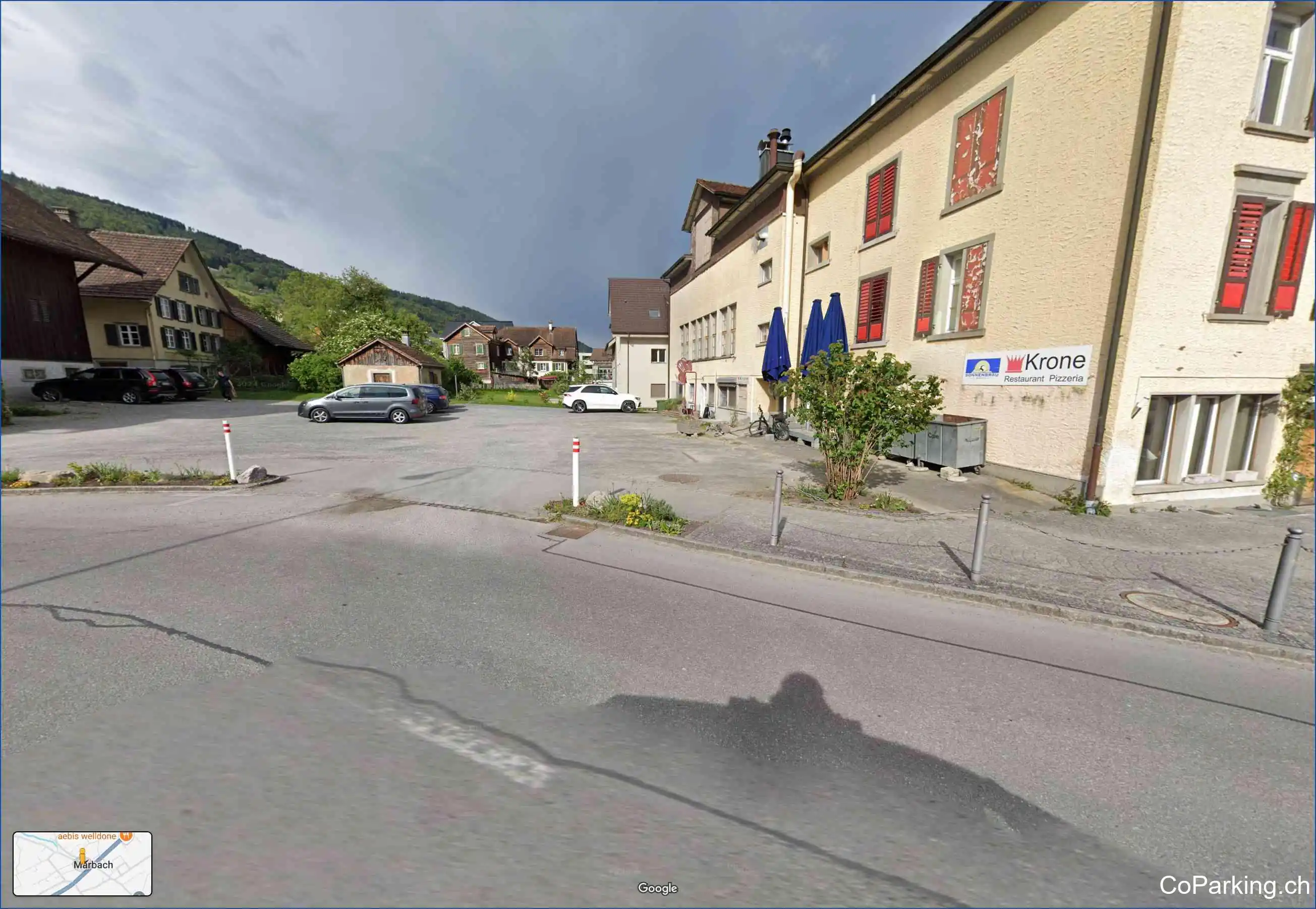 Parking Zinggengasse, Zinggengasse, Marbach, 9437
