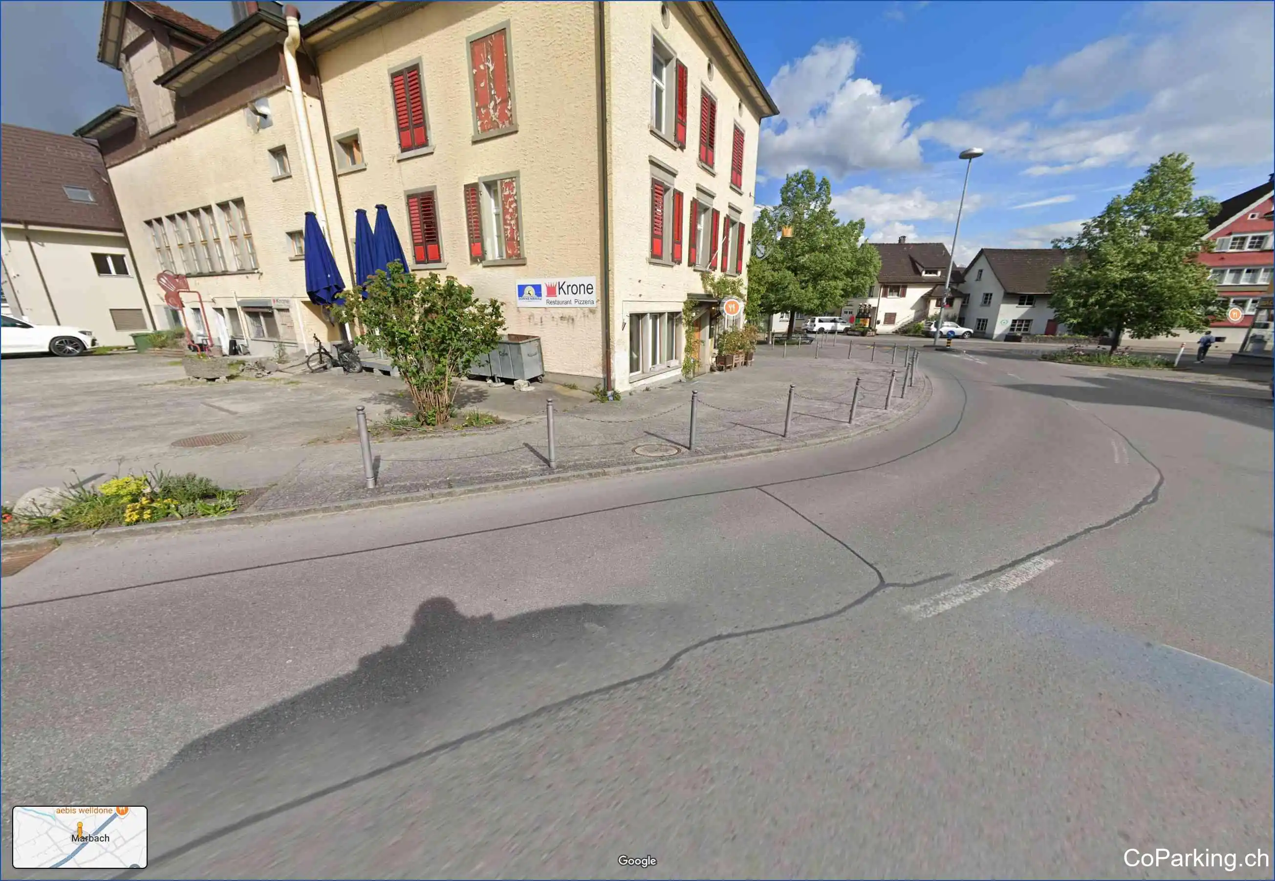Parking Zinggengasse, Zinggengasse, Marbach, 9437
