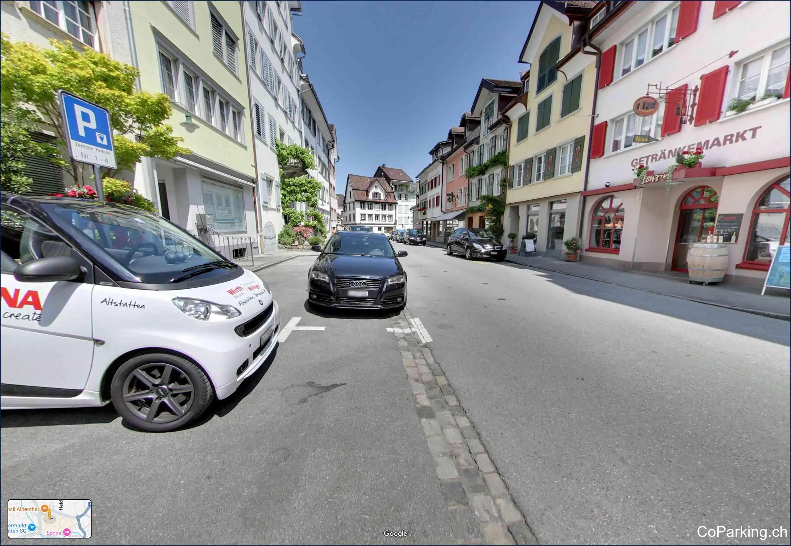 Parking Obergasse, Obergasse, Altstätten, 9450