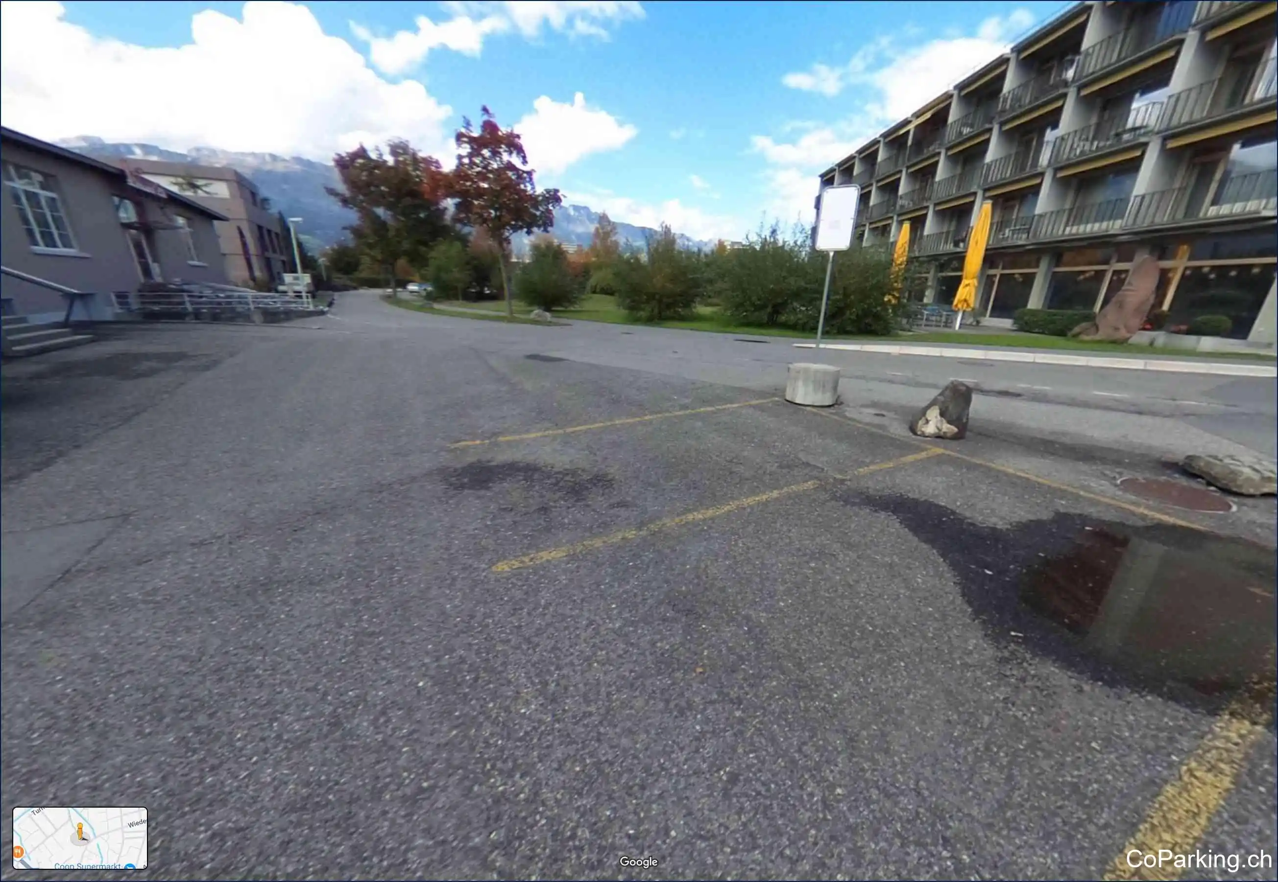 Parking Aeulistr., Aeulistrasse, Buchs (SG), 9470