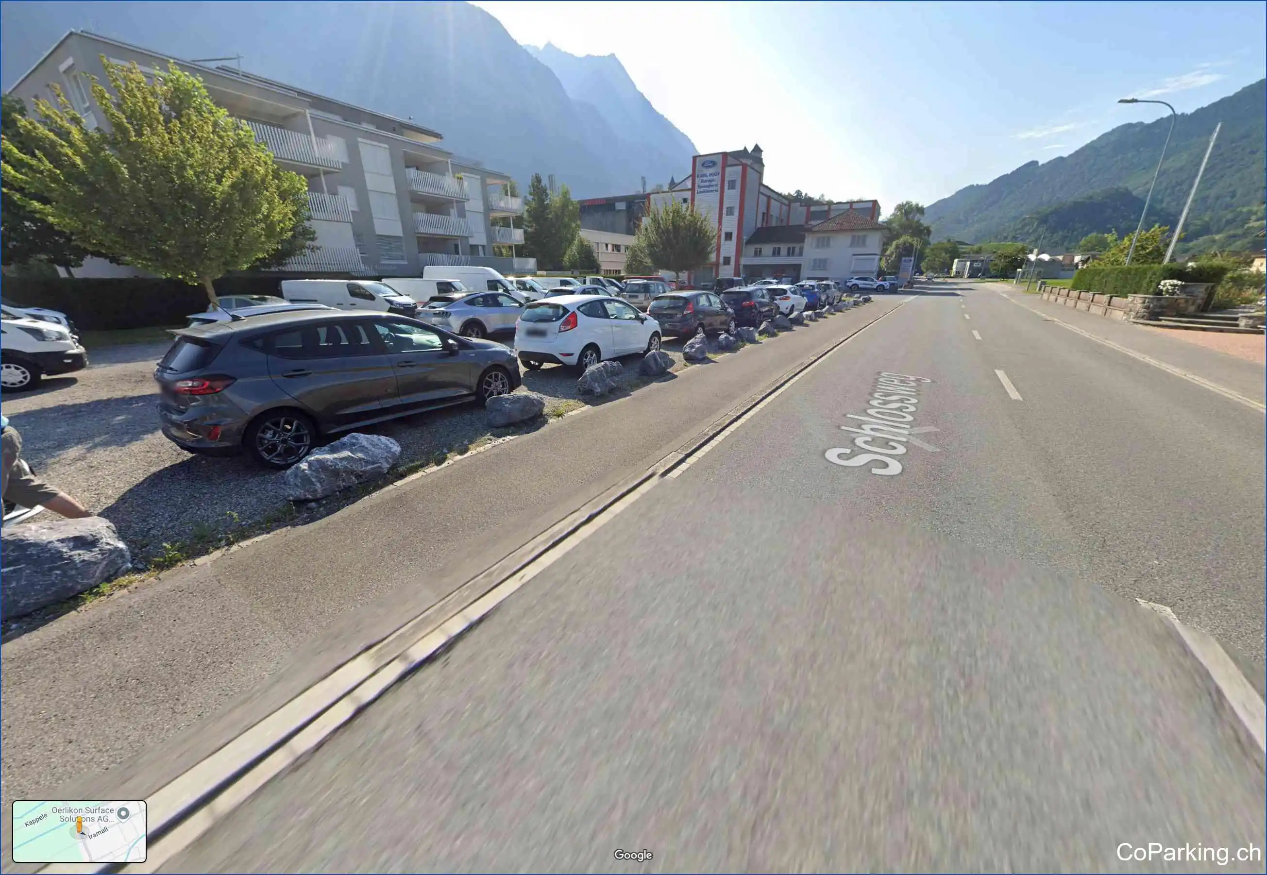 Parking Schlossweg, Schlossweg, Balzers, 9496