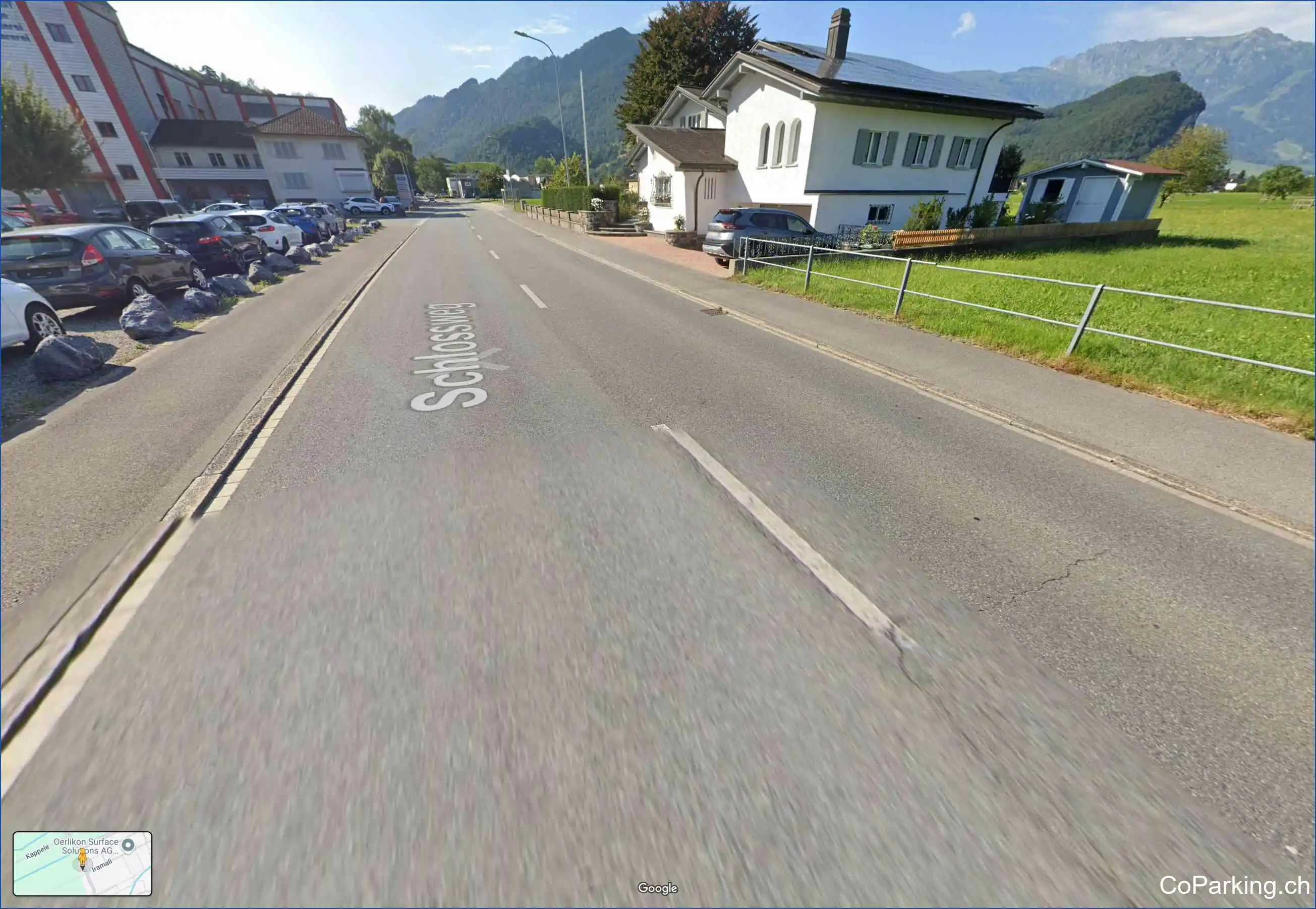 Parking Schlossweg, Schlossweg, Balzers, 9496