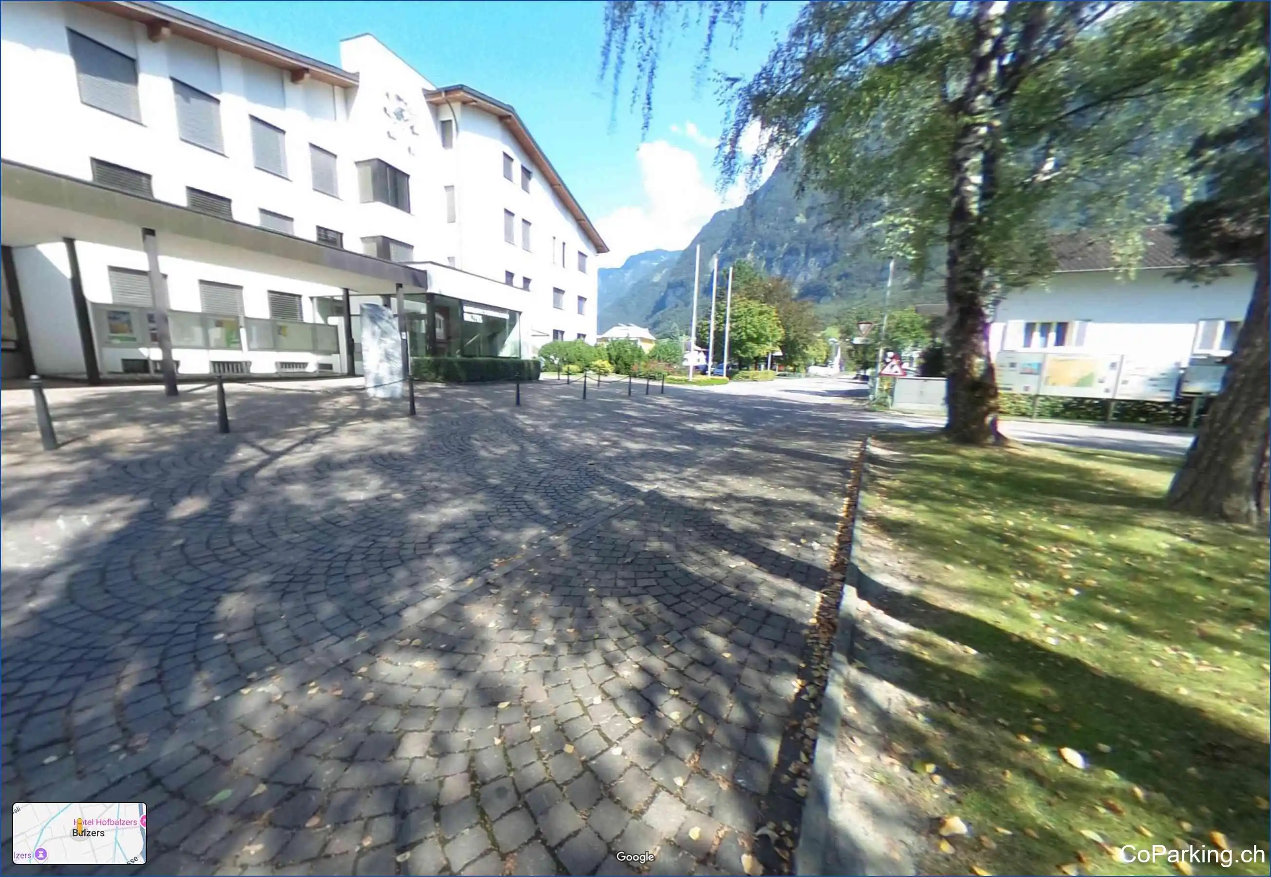 Parking Gemeindeverwaltung Balzers, Fürstenstrasse, Balzers, 9496