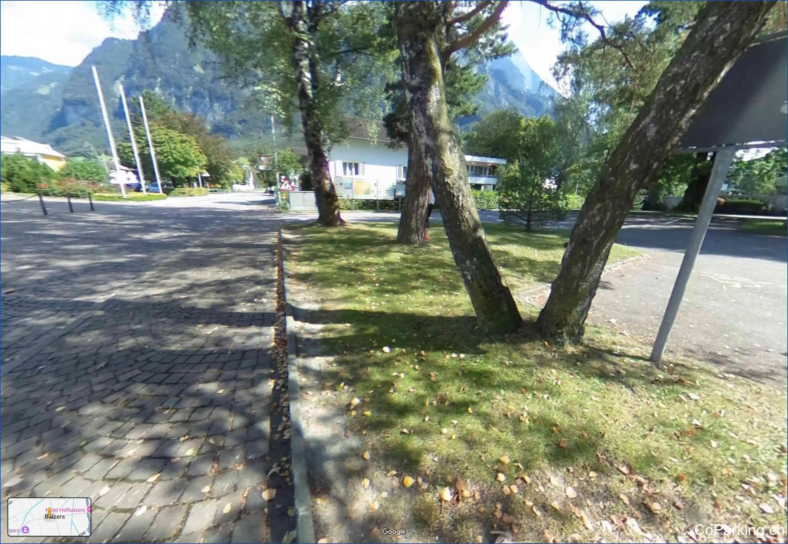 Parking Gemeindeverwaltung Balzers, Fürstenstrasse, Balzers, 9496