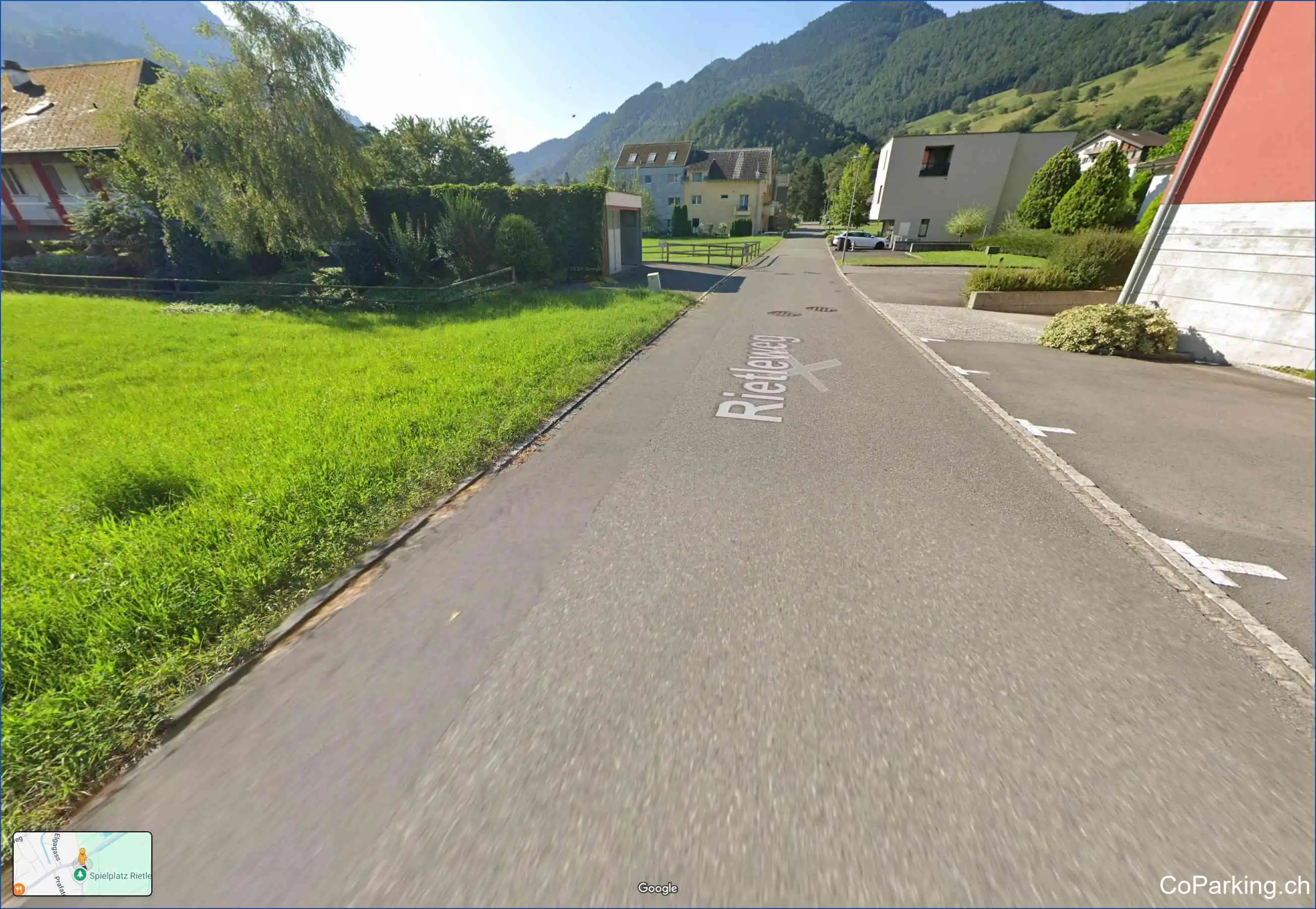 Parking Rietle, Rietle, Balzers, 9496