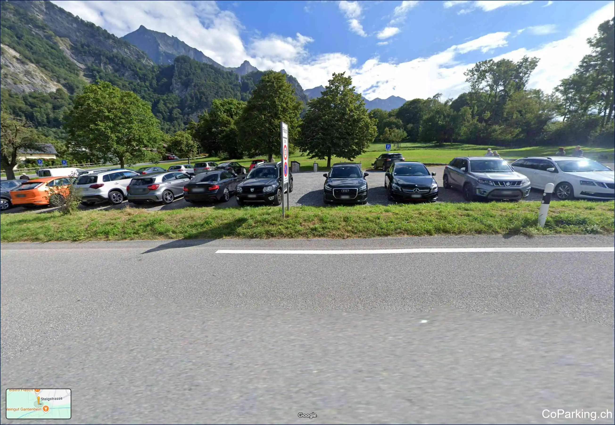 Parking Steigstrasse, Steigstrasse, Fläsch, 7306