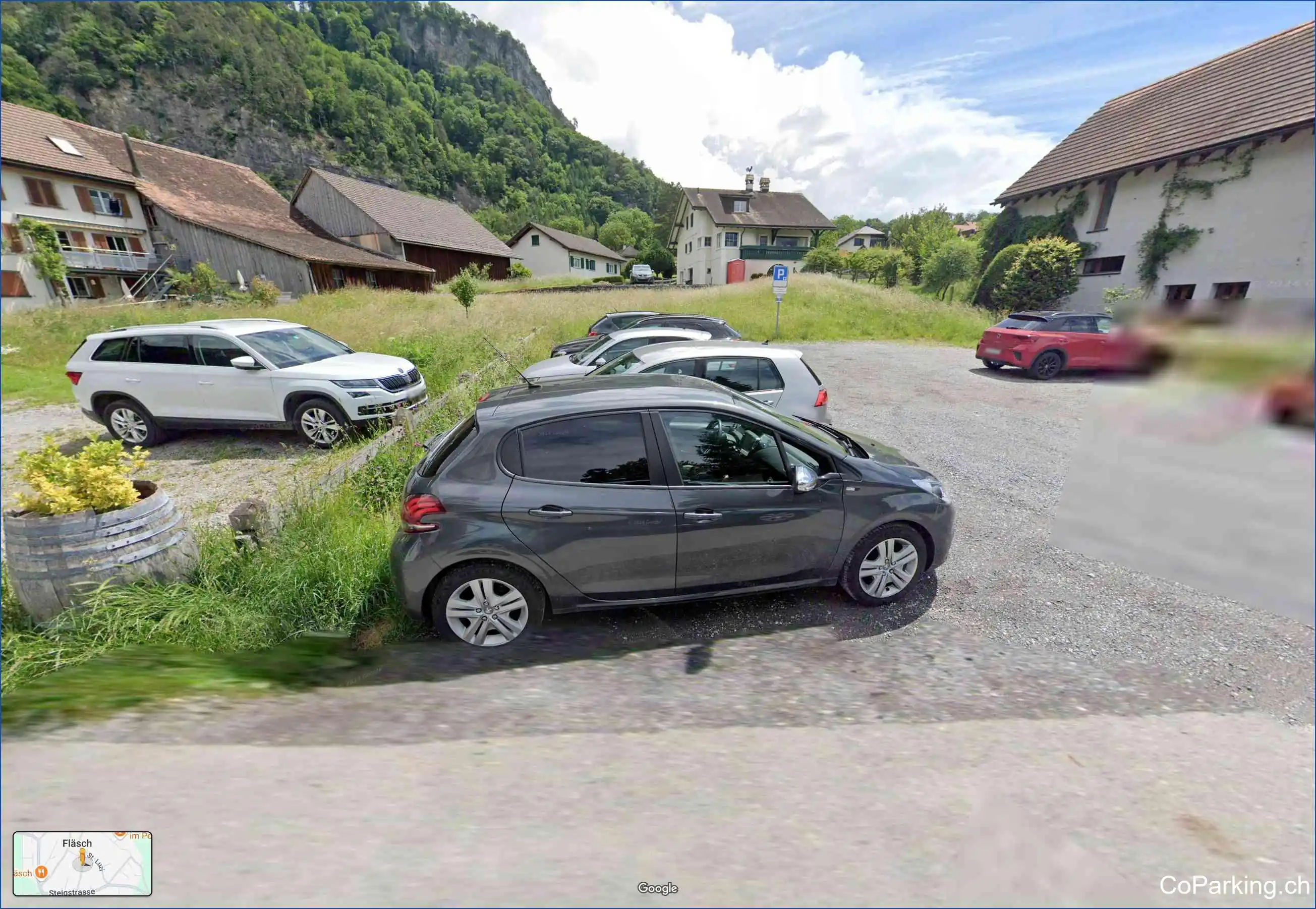 Parking Ob der Kircha, Ob der Kircha, Fläsch, 7306