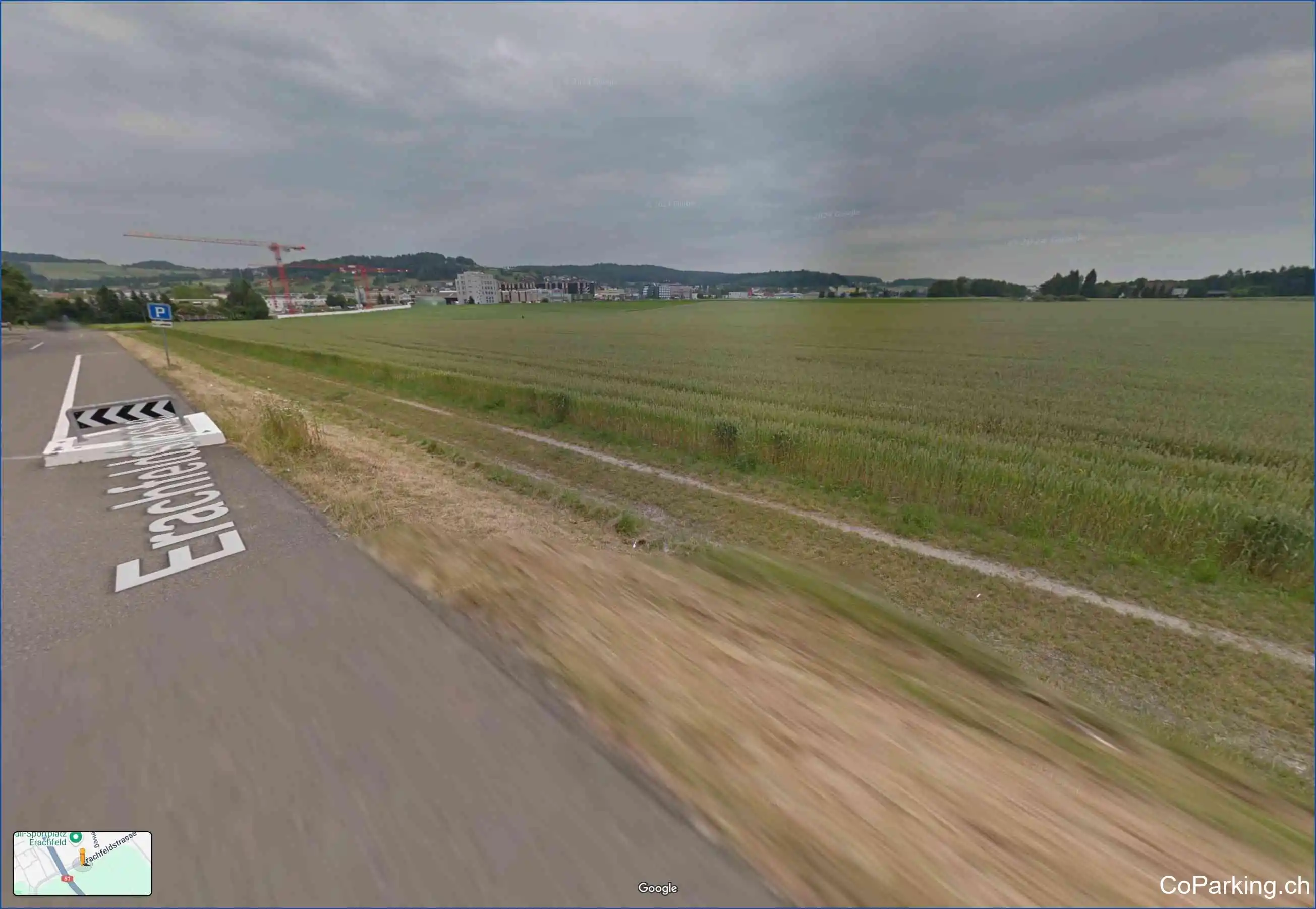 Parking Clubhaus FC Bülach, Erachfeldstrasse, Bülach, 8180
