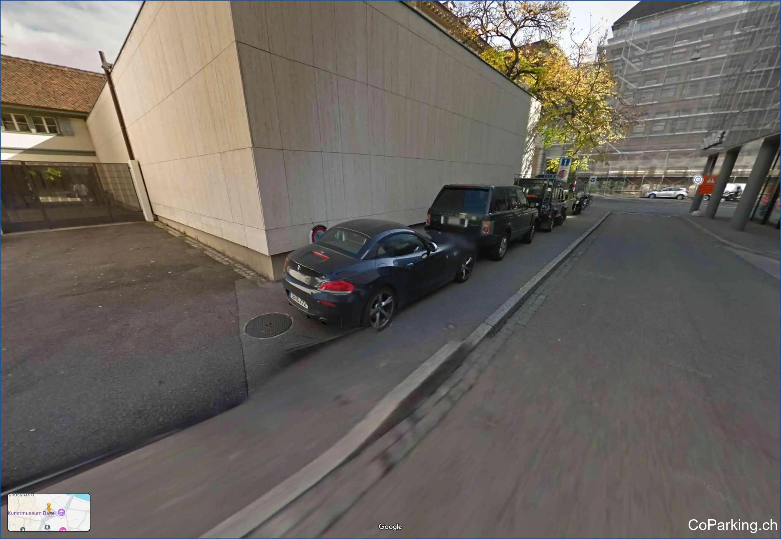 Parking Kunstmuseum Basel, Luftgässlein, Basel, 4051
