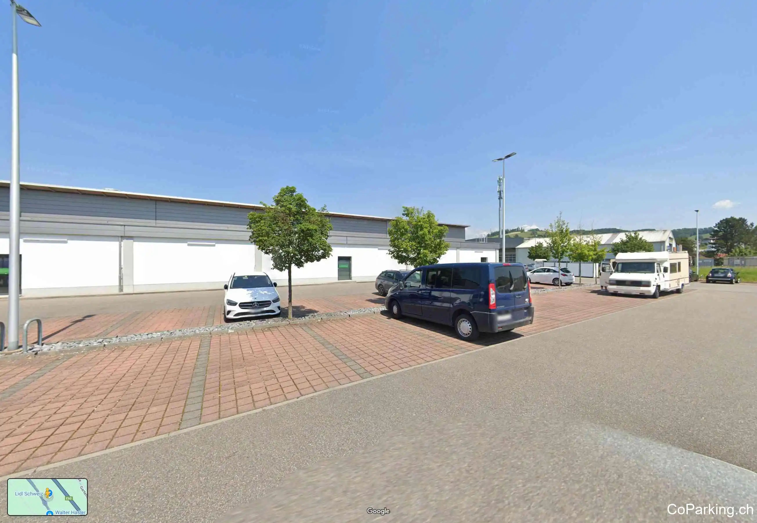 Parking LIDL Frick