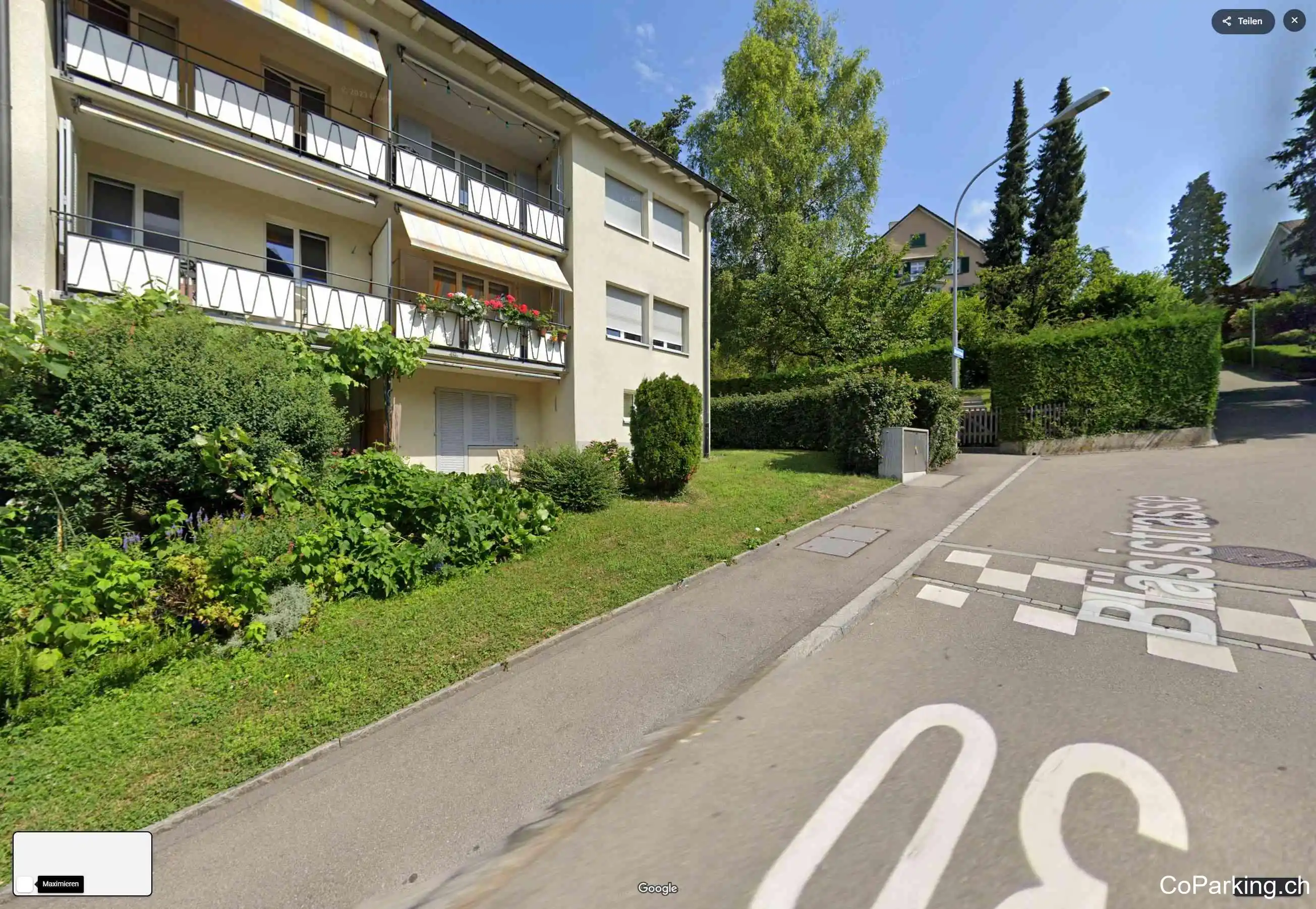 Parking Bläsistr., Bläsistrasse, Zürich, 8049
