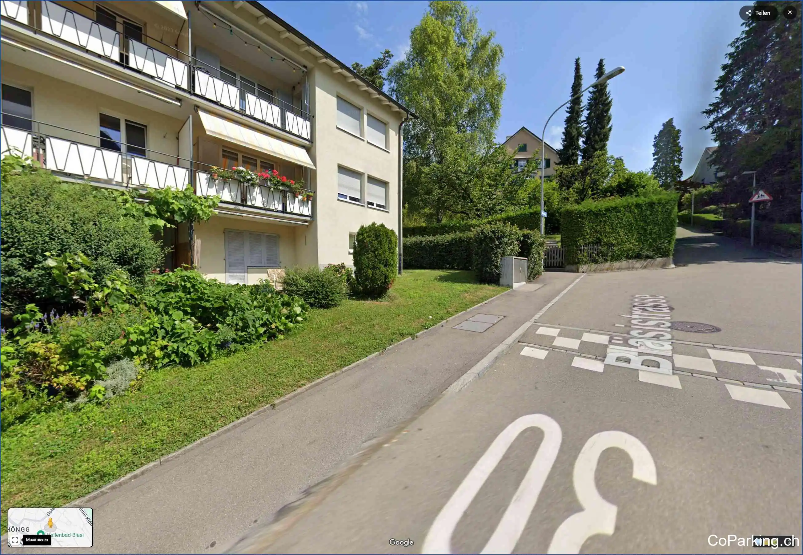 Parking Bläsistr., Bläsistrasse, Zürich, 8049