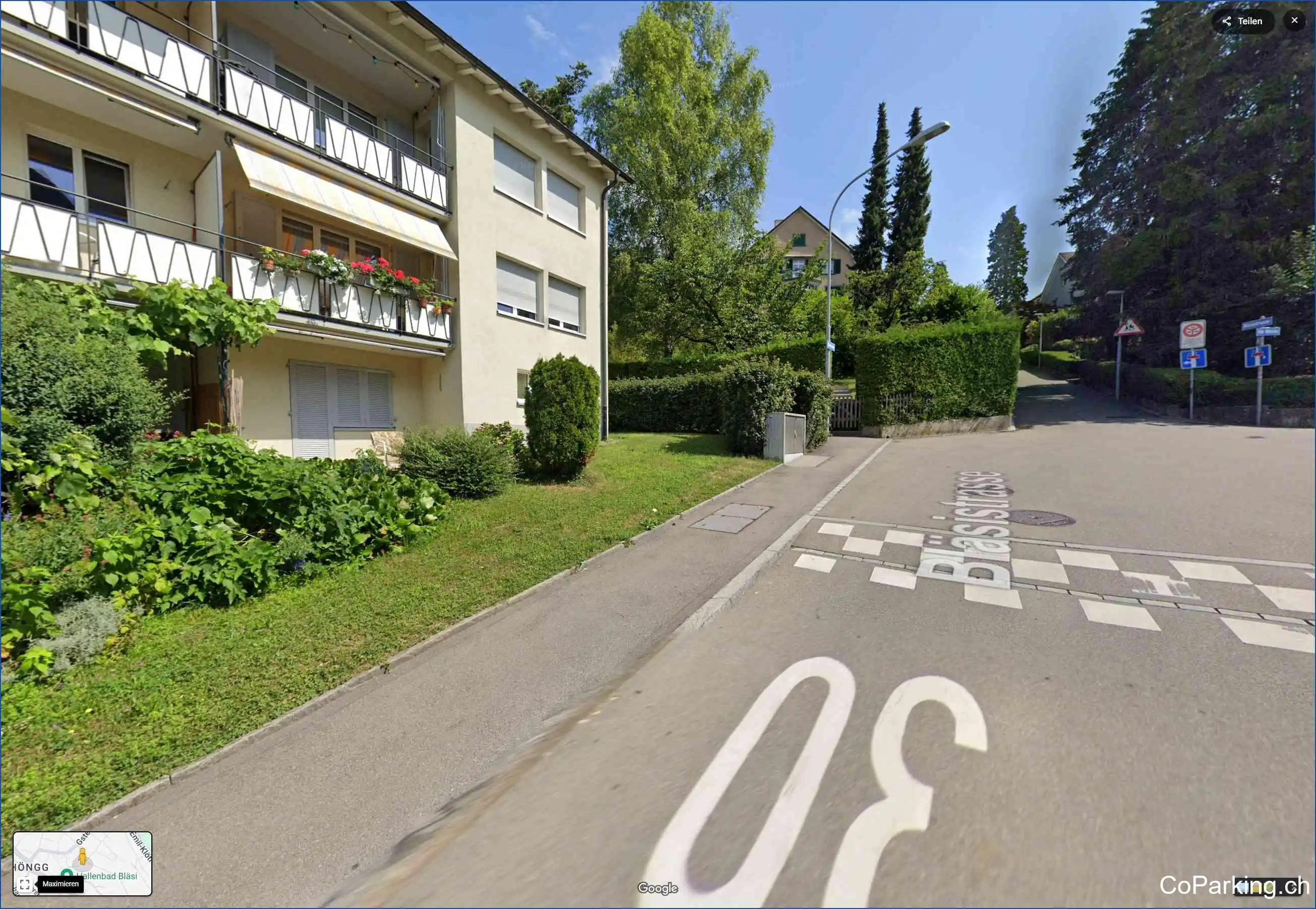 Parking Bläsistr., Bläsistrasse, Zürich, 8049