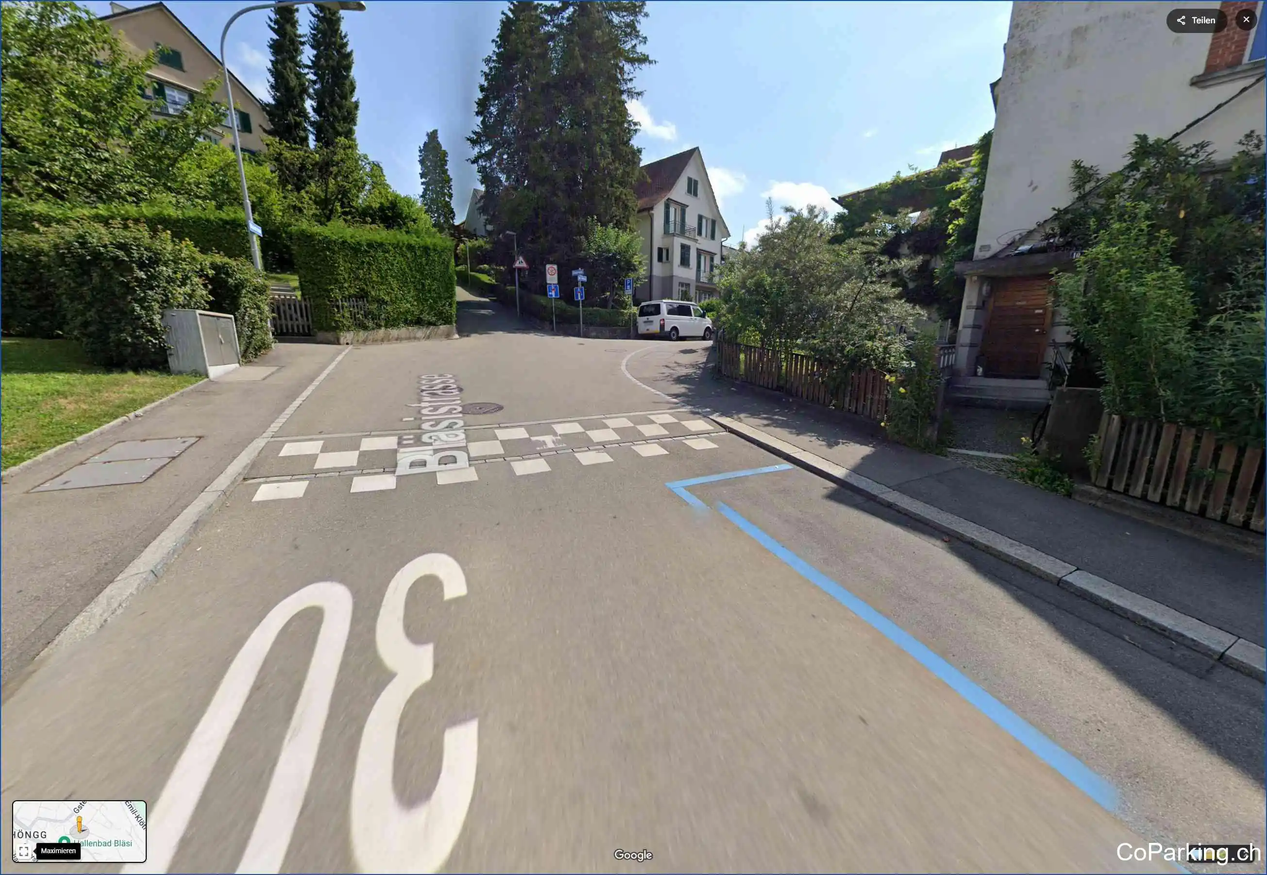 Parking Bläsistr., Bläsistrasse, Zürich, 8049