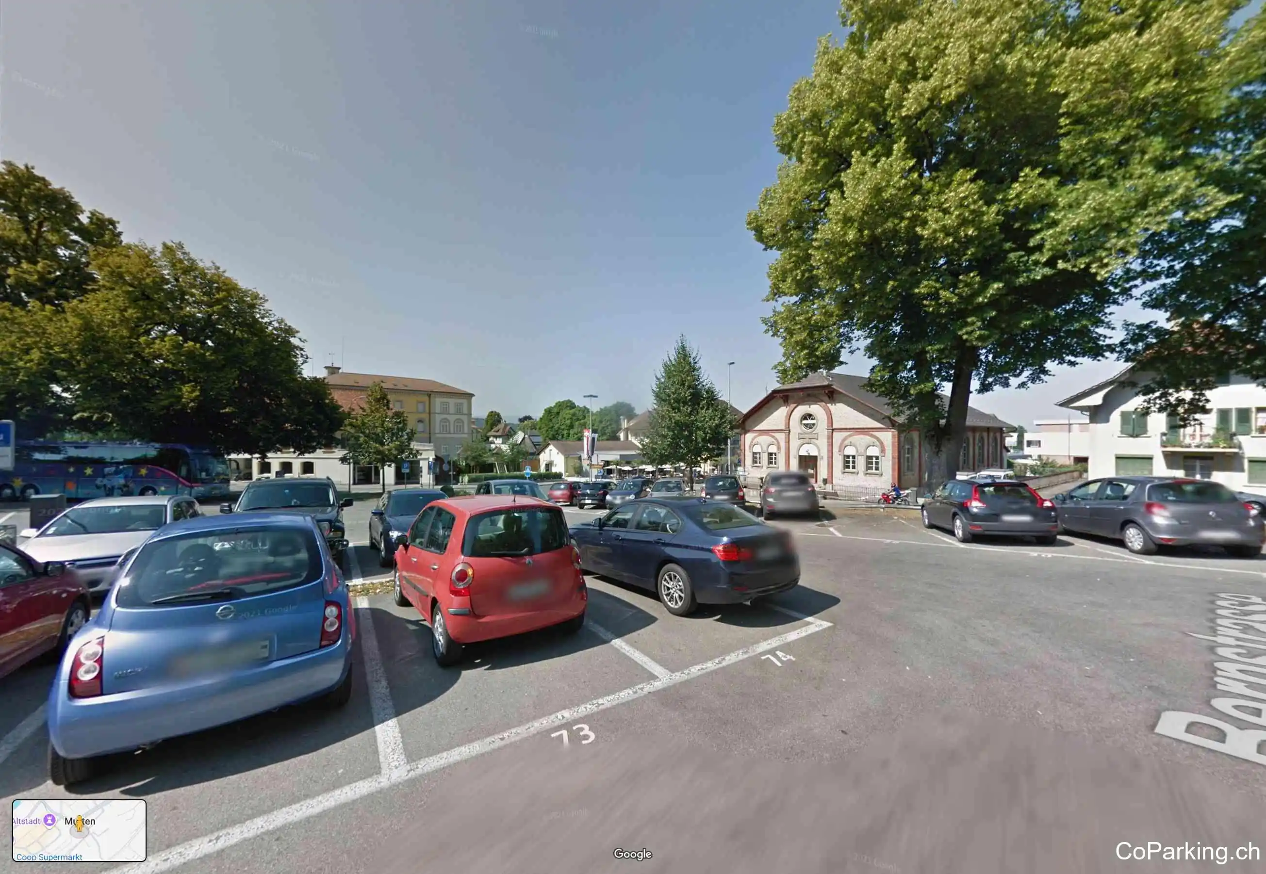 Parking Viehmarkt, Prehlstrasse, Murten, 3280