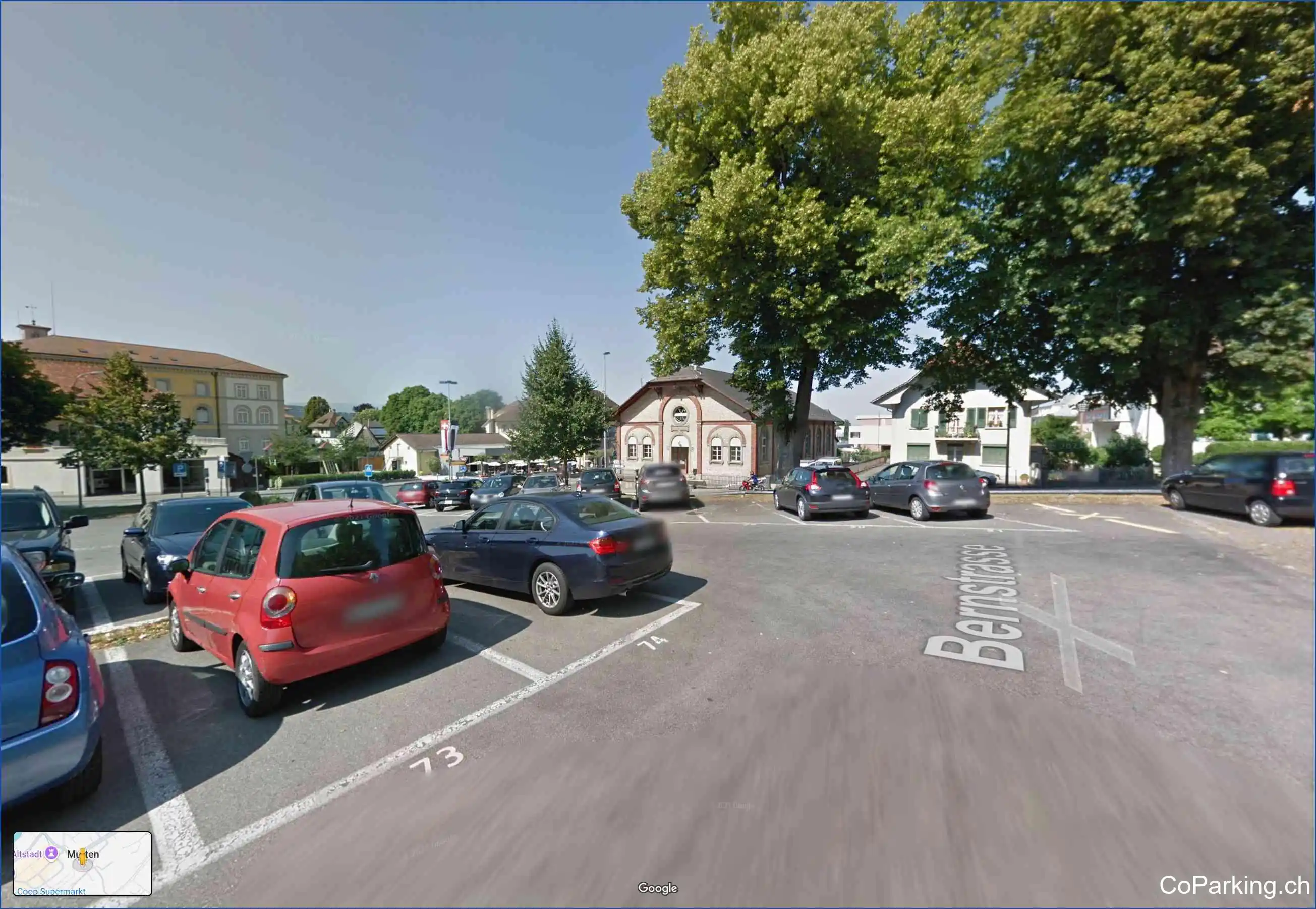 Parking Viehmarkt, Prehlstrasse, Murten, 3280