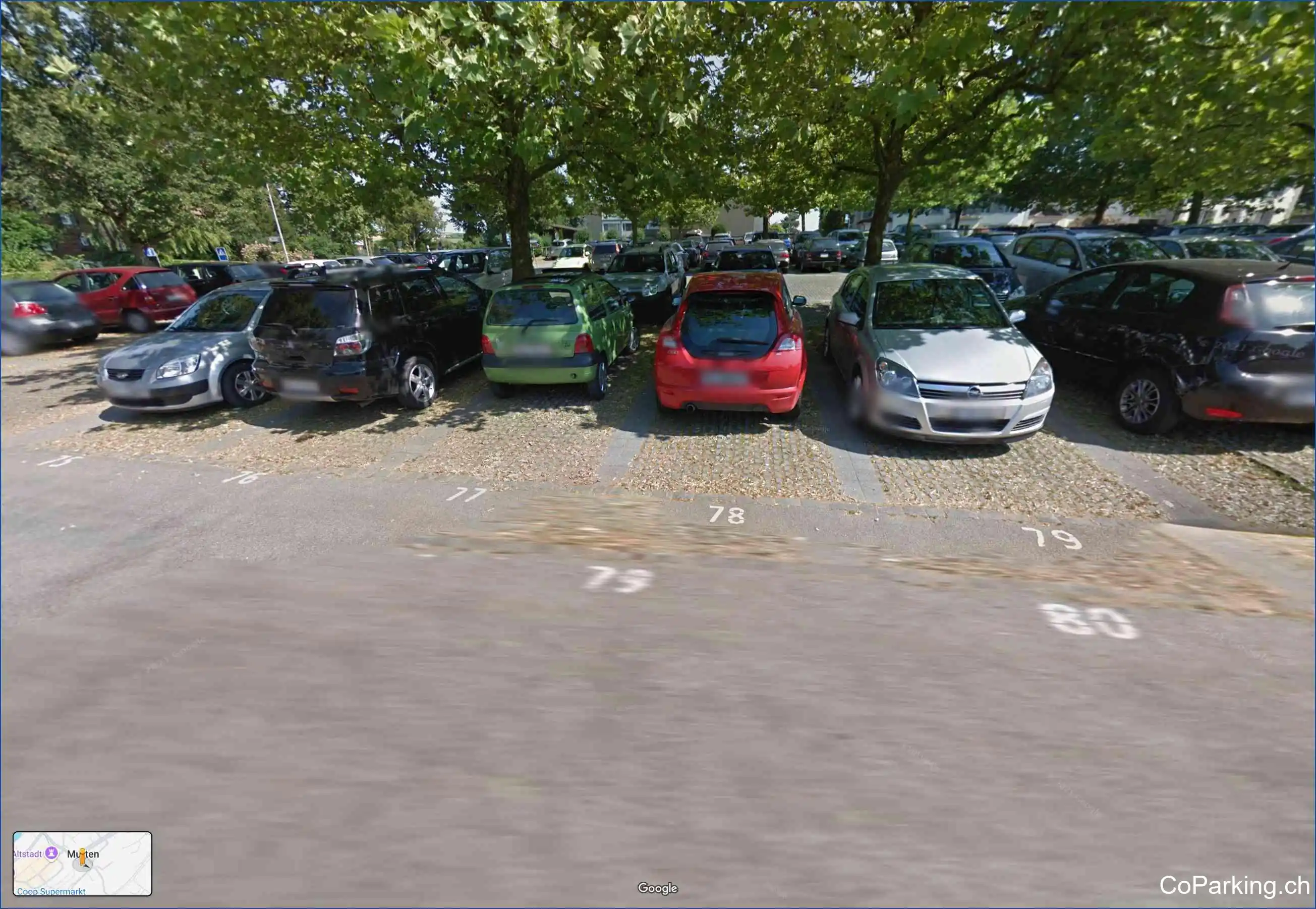Parking Viehmarkt, Prehlstrasse, Murten, 3280