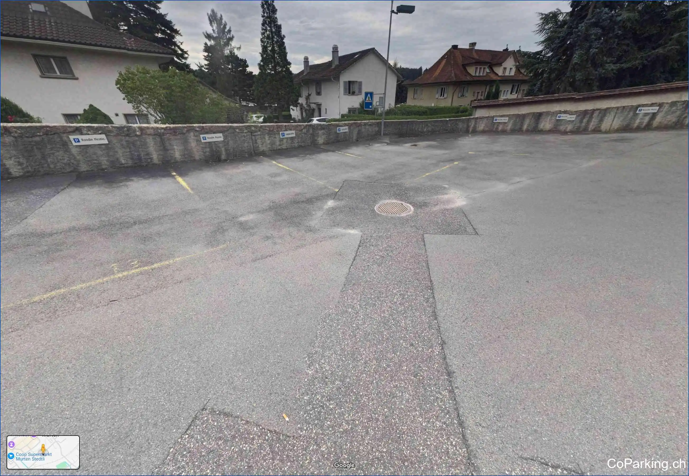 Parking Meylandstr., Meylandstrasse, Murten, 3280