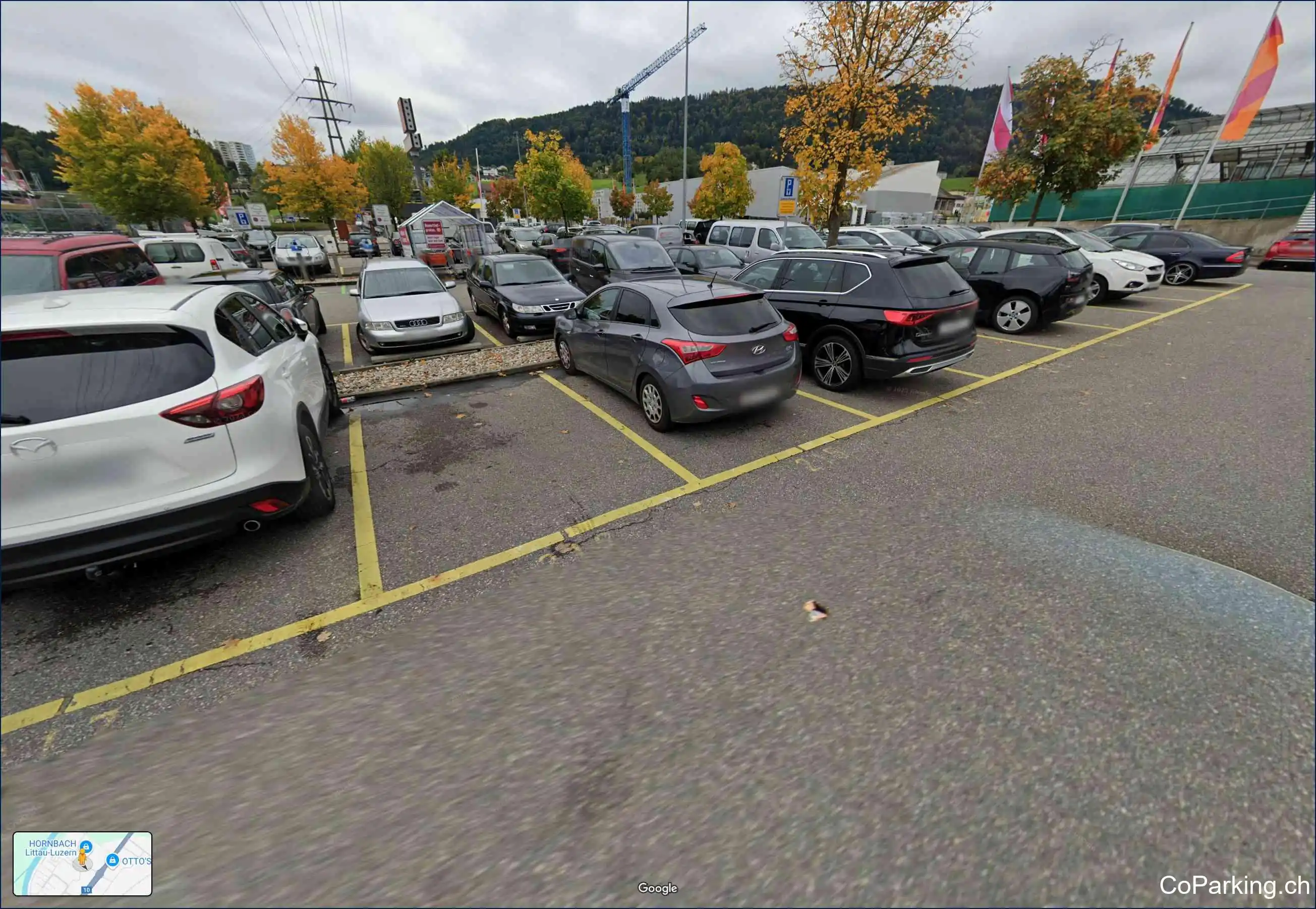 Parking HORNBACH Littau-Luzern, Florastrasse, Luzern, 6014