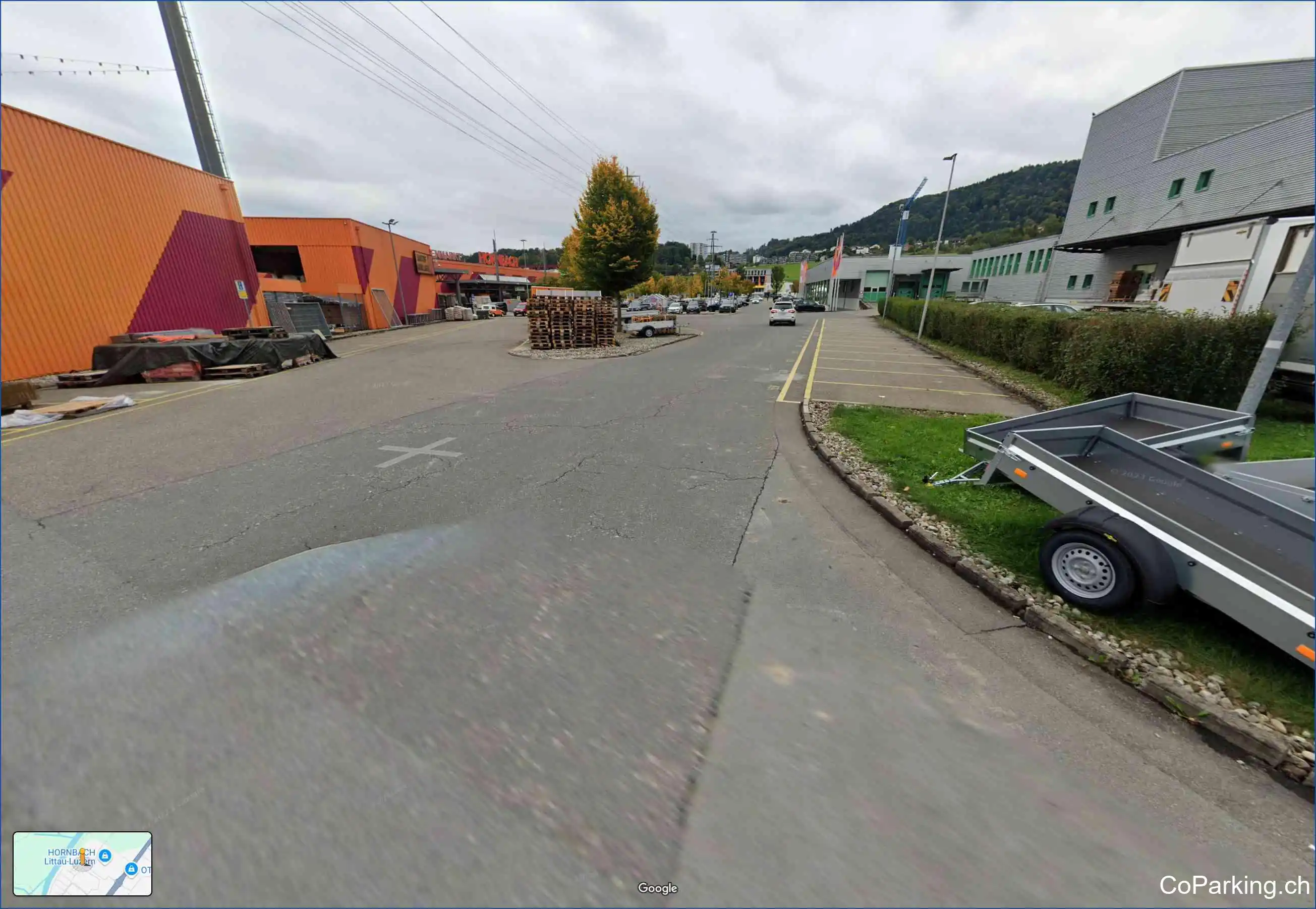 Parking Florastr., Florastrasse, Luzern, 6014
