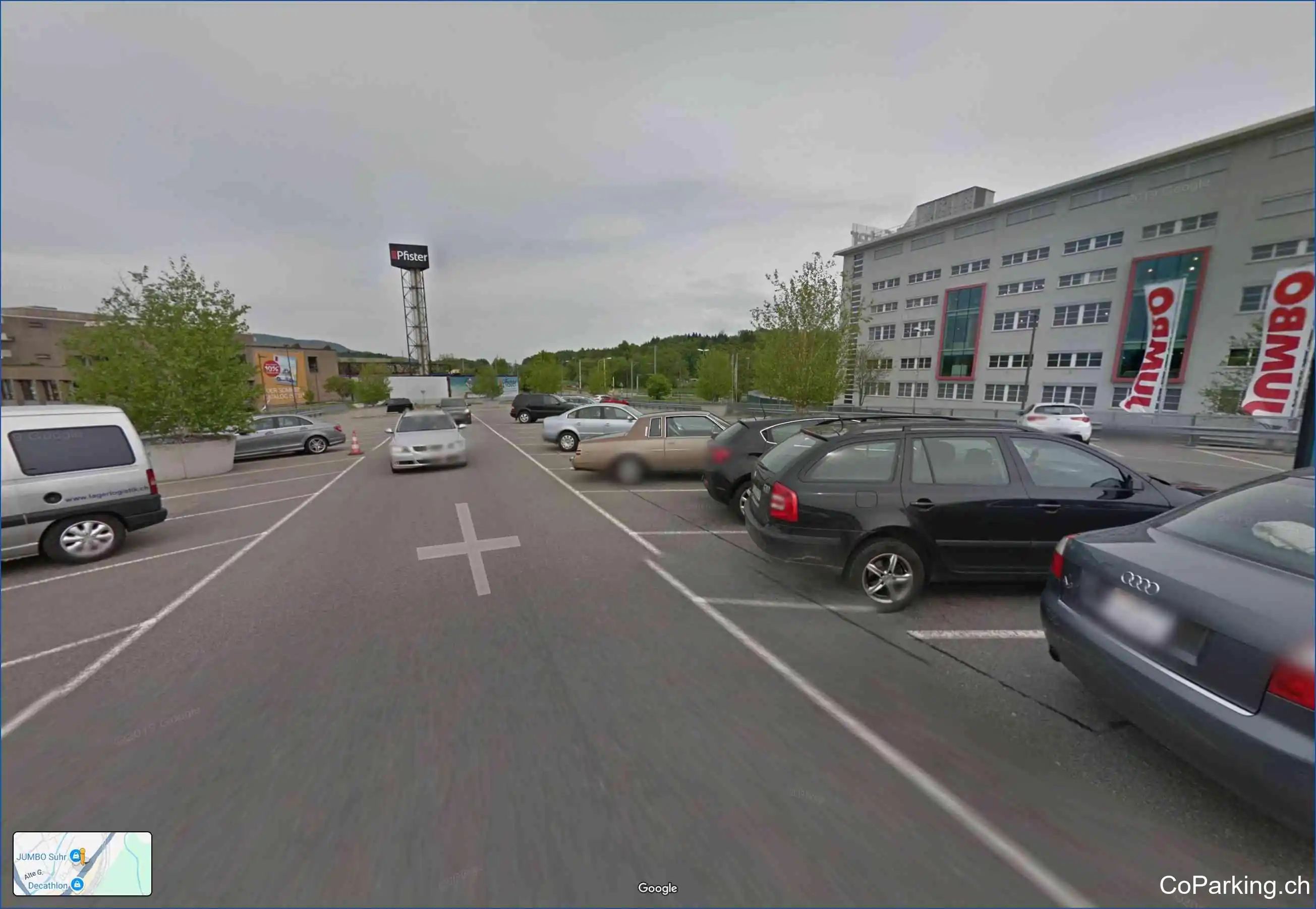 Parking Bahnhof/Bernstrasse, Bernstrasse Ost, Suhr, 5034