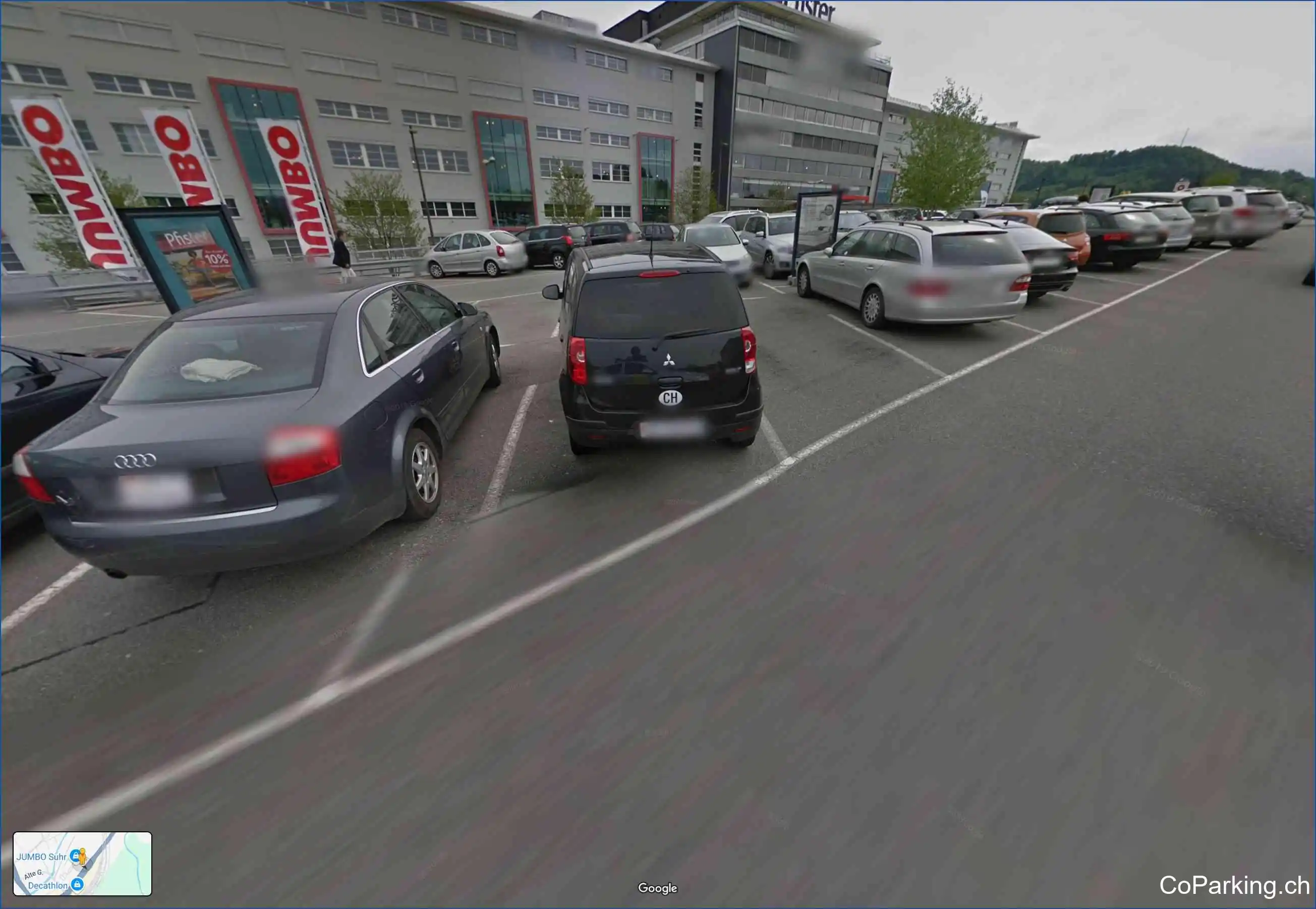 Parking Bahnhof/Bernstrasse, Bernstrasse Ost, Suhr, 5034