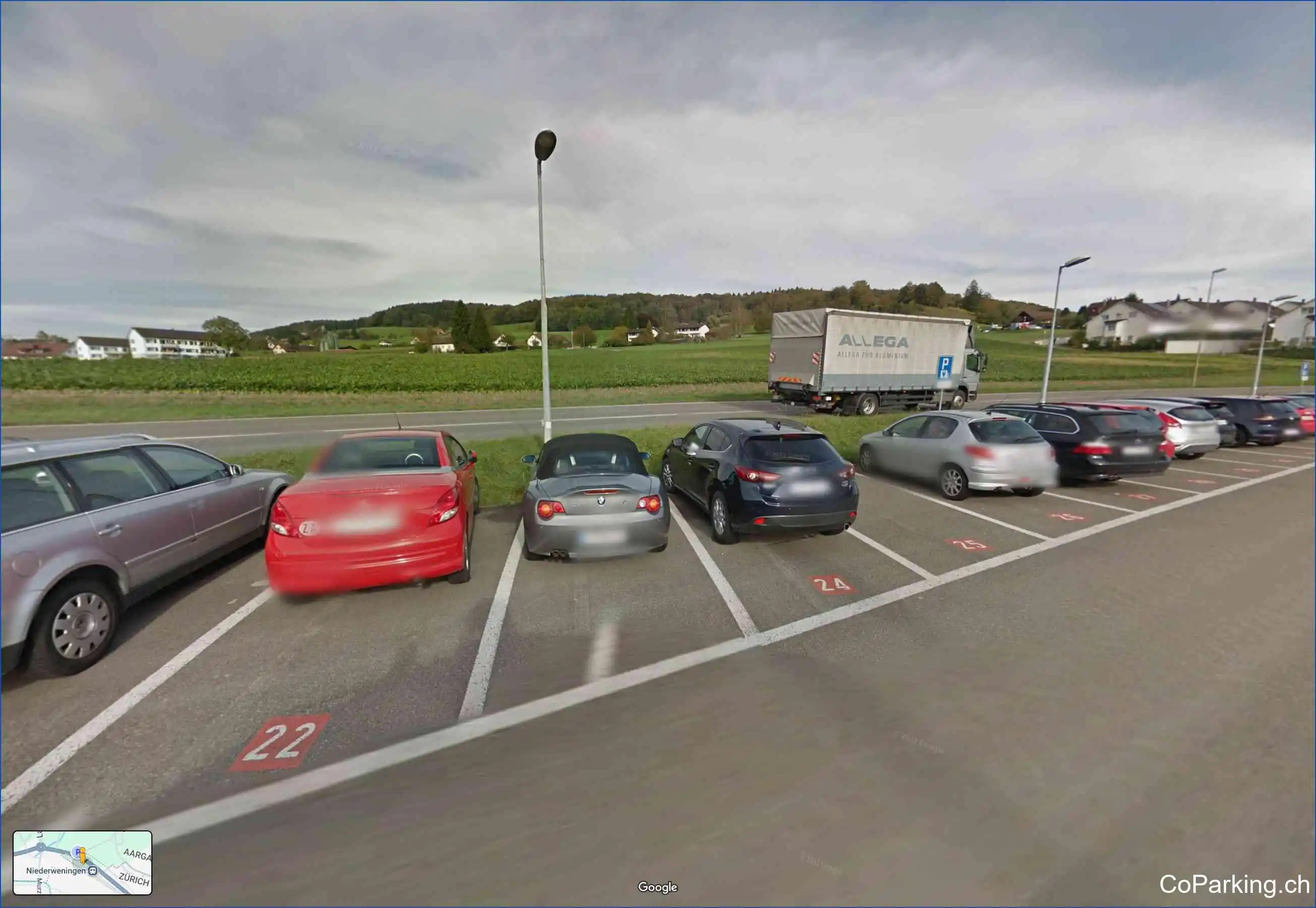Parking SBB P+Rail, Wehntalerstrasse, Niederweningen, 8166