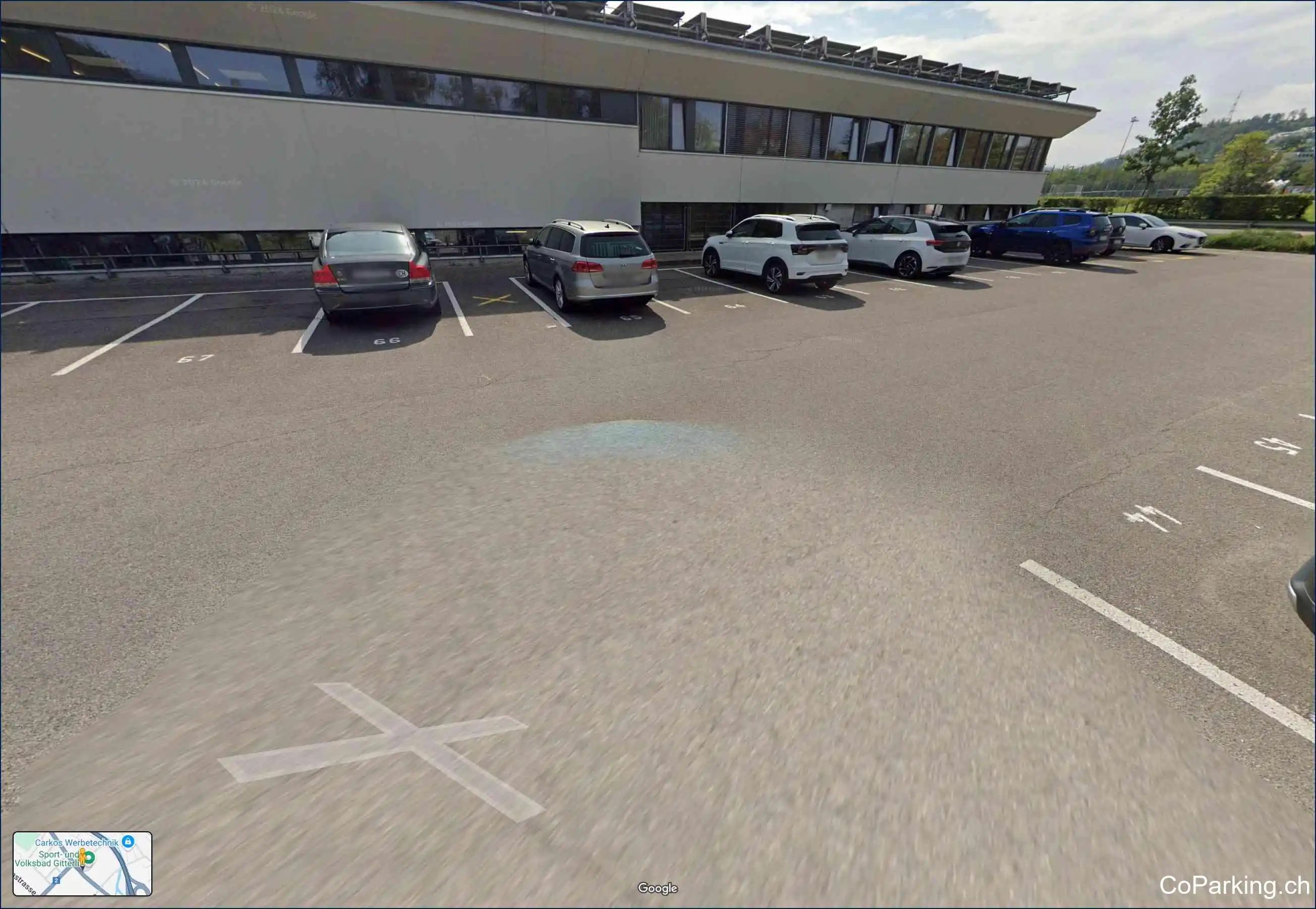 Parking Hallen- und Freibad, Militärstrasse, Liestal, 4410