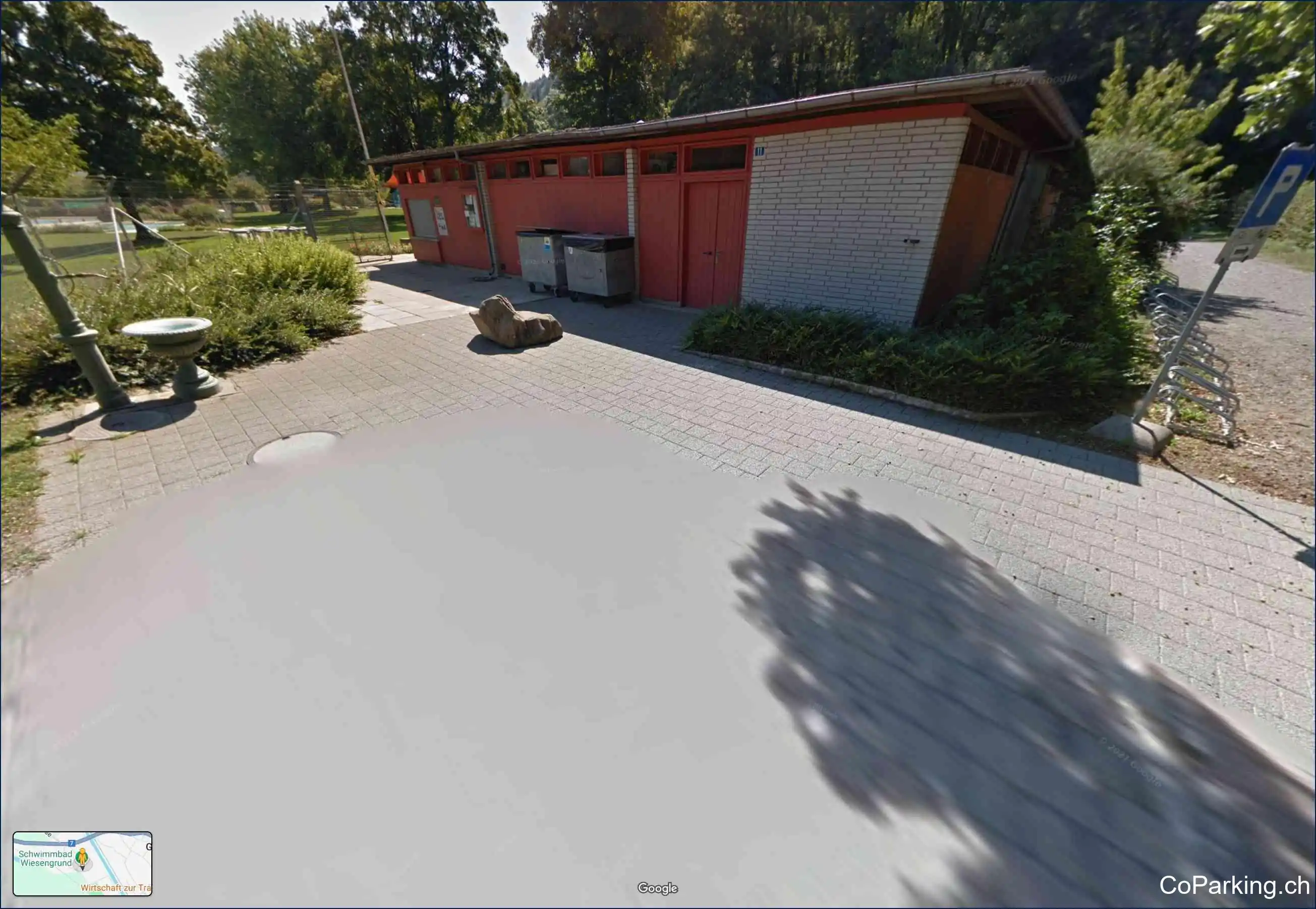 Parking Schwimmbad, Schwimmbadstrasse, Glattfelden, 8192