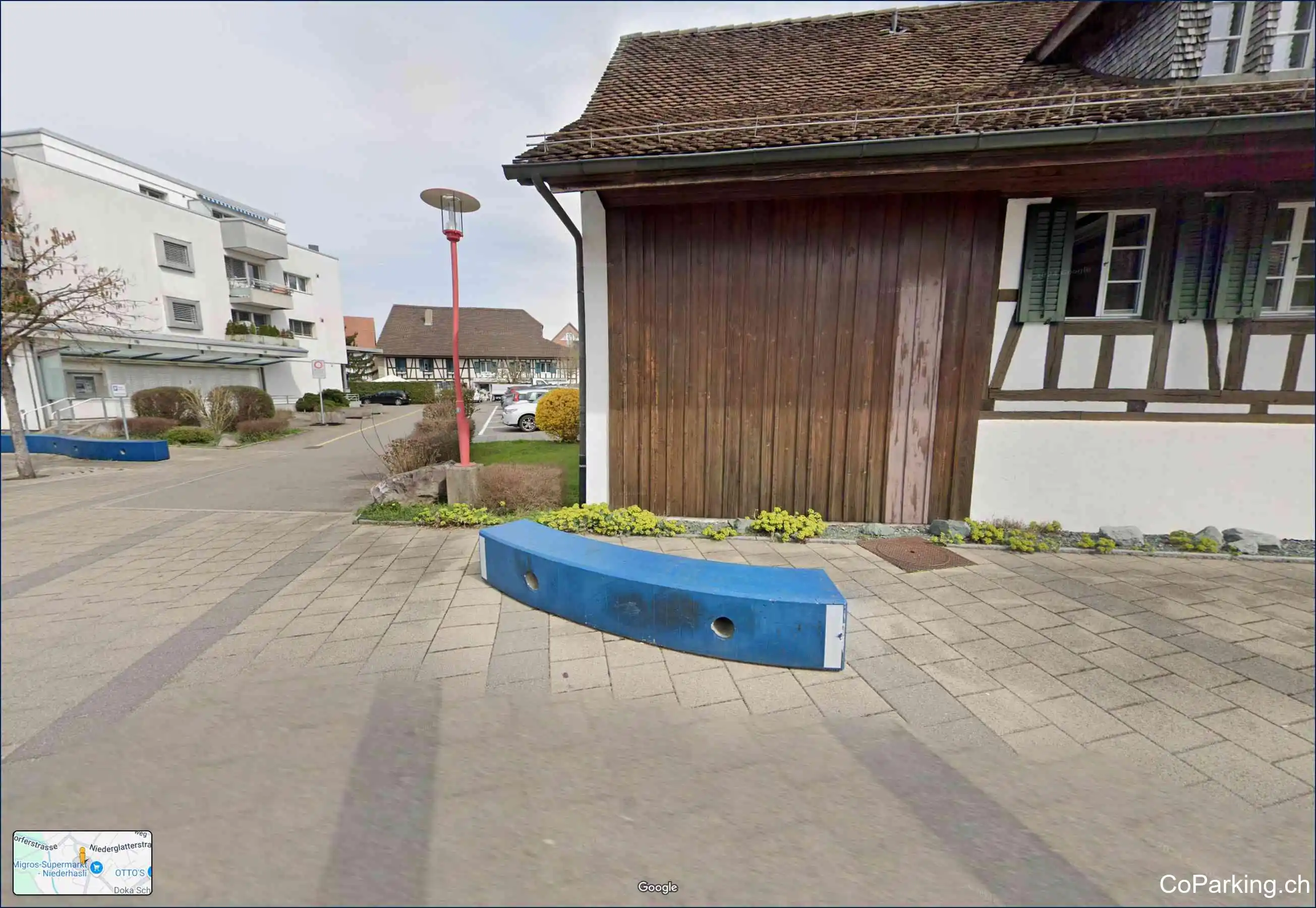 Parking Dorfstr., Dorfstrasse, Niederhasli, 8155