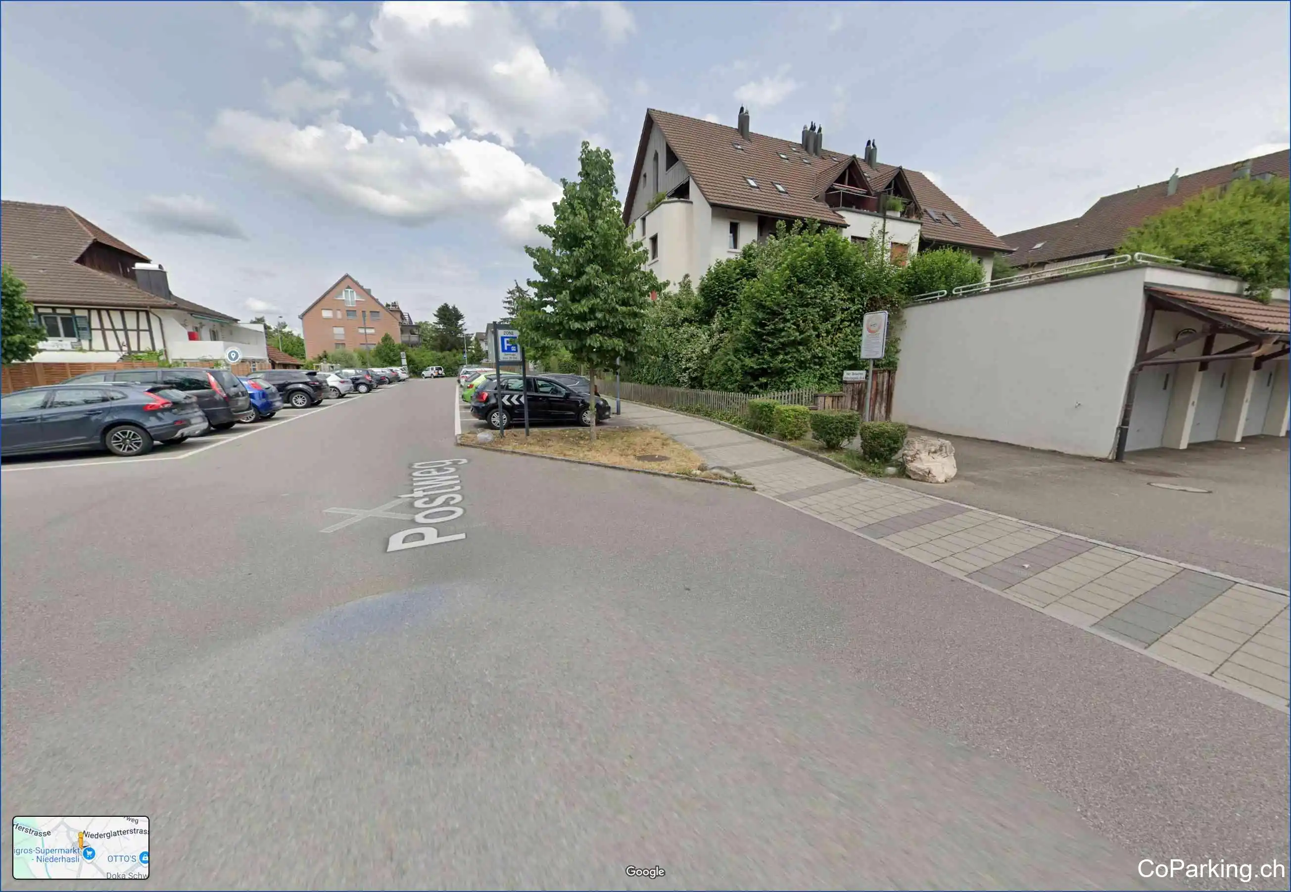 Parking Postweg, Postweg, Niederhasli, 8155