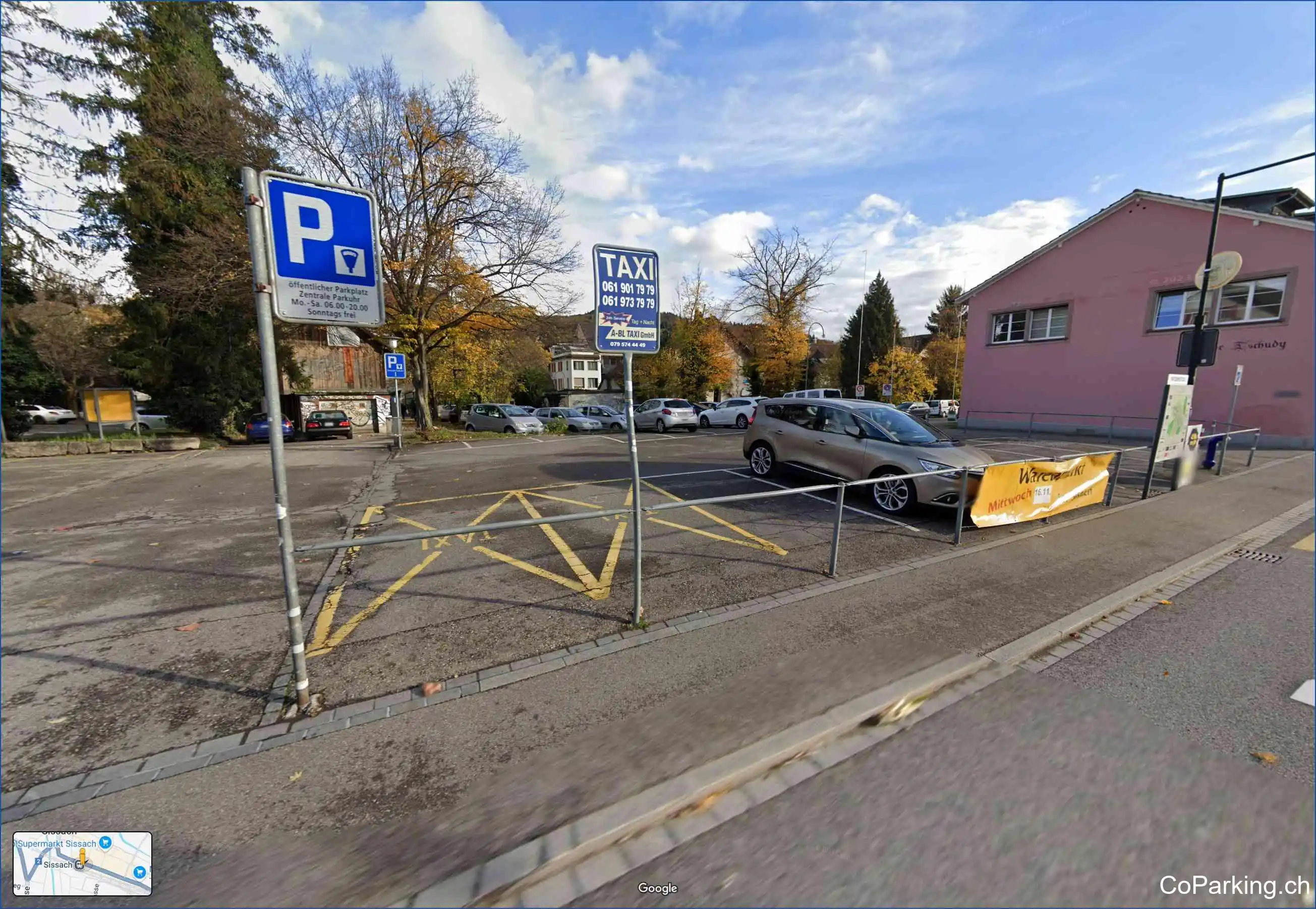 Parking Bahnhofstr., Bahnhofstrasse, Sissach, 4450