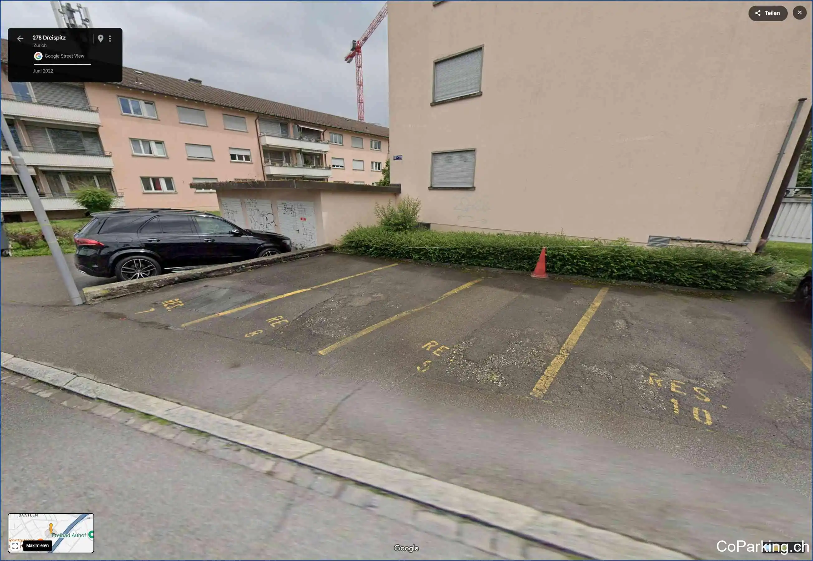 Parking Dreispitz, Dreispitz, Zürich, 8050