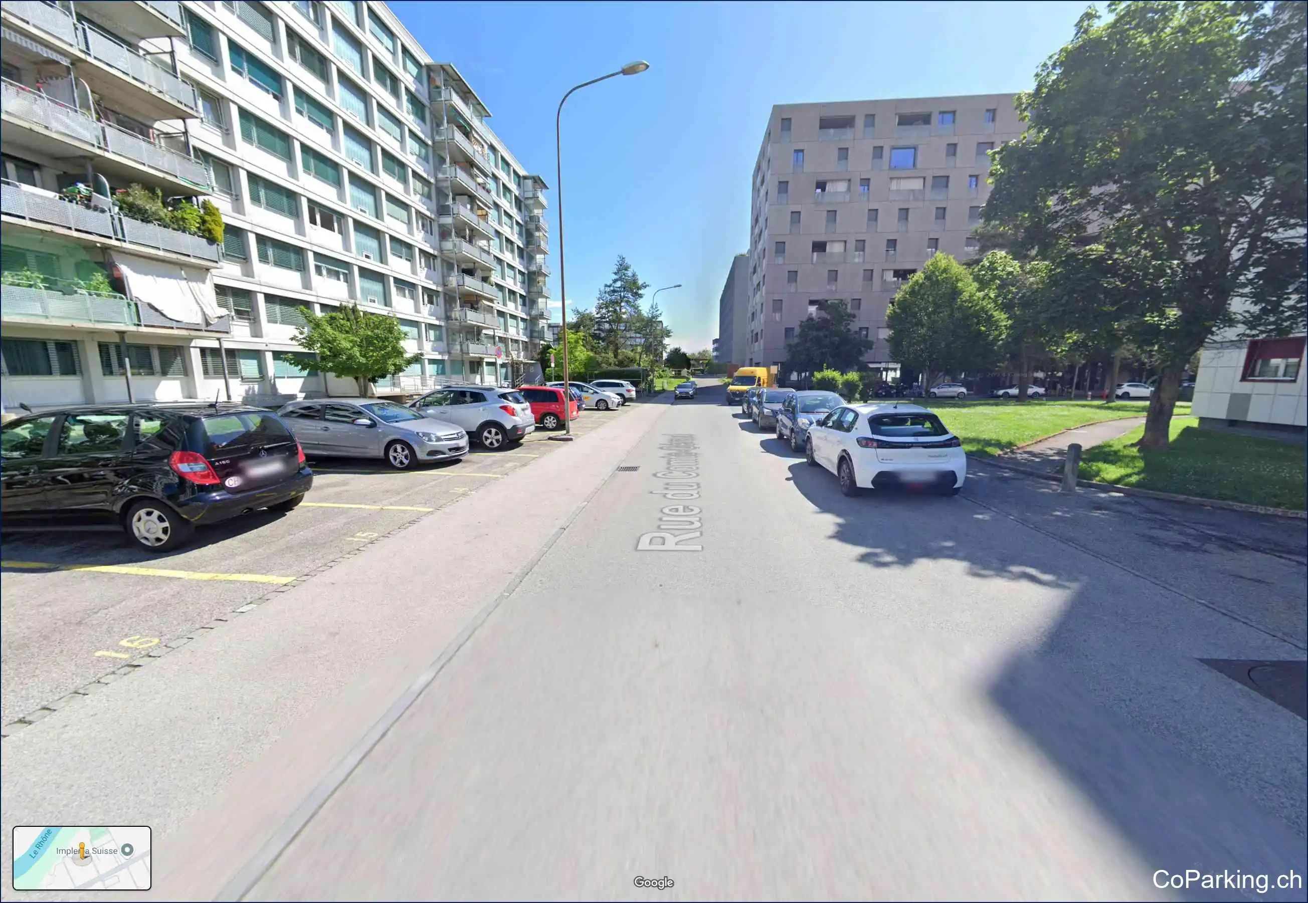 Parking Rue du Comte-Géraud, Rue du Comte-Géraud, Onex, 1213